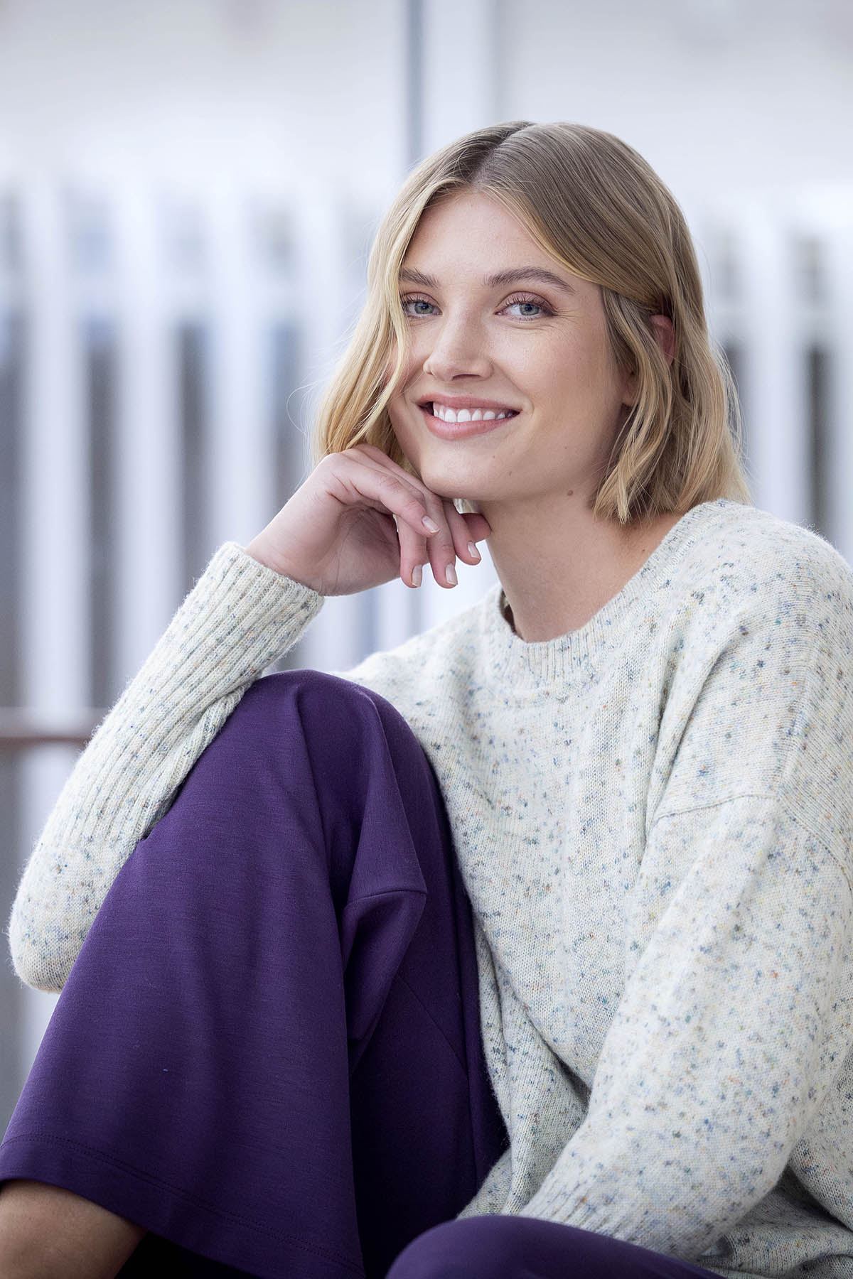 ELBE sweater off-white