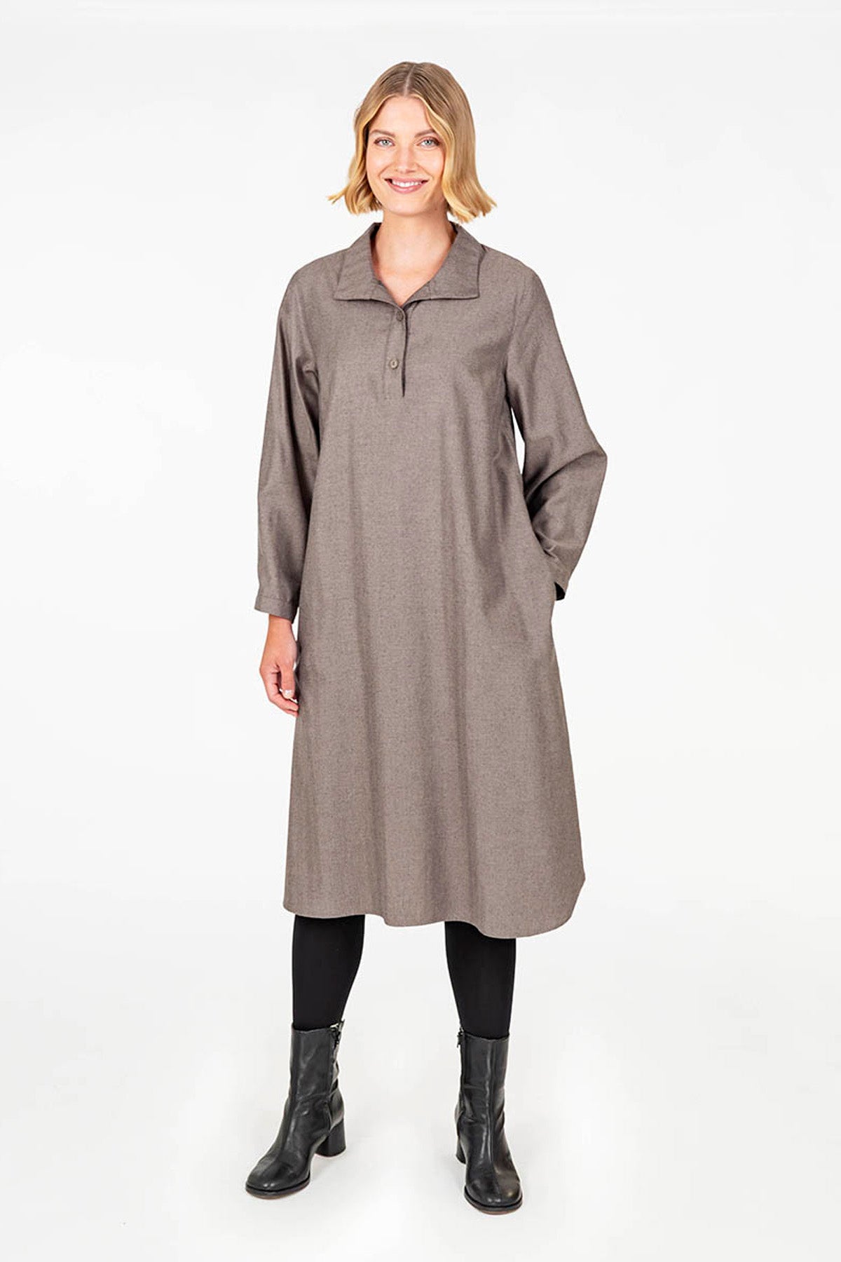 HIETA dress brown