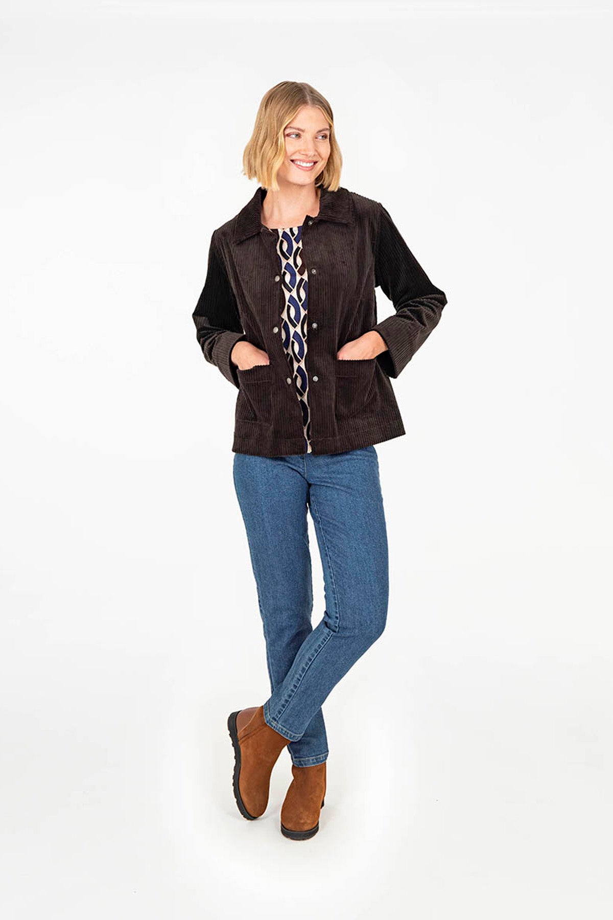 IMMA jacket brown