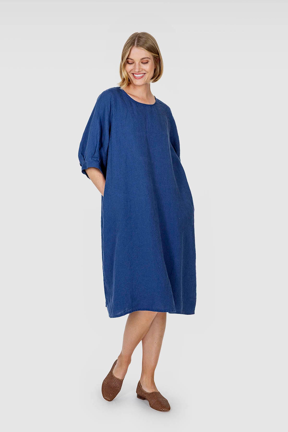 KÄENKAALI dress blue