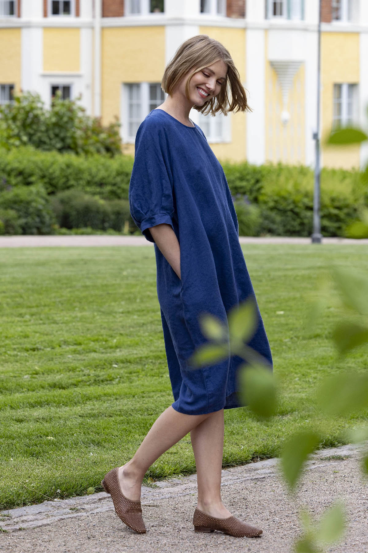 KÄENKAALI dress blue