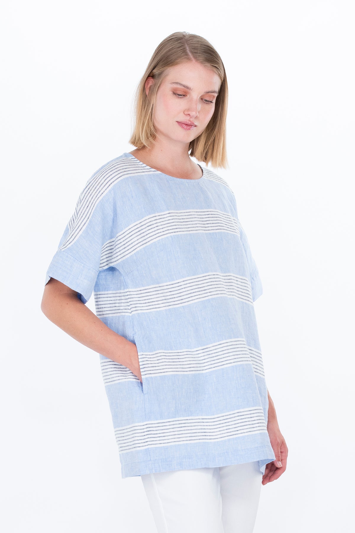 KUOHU tunic blue