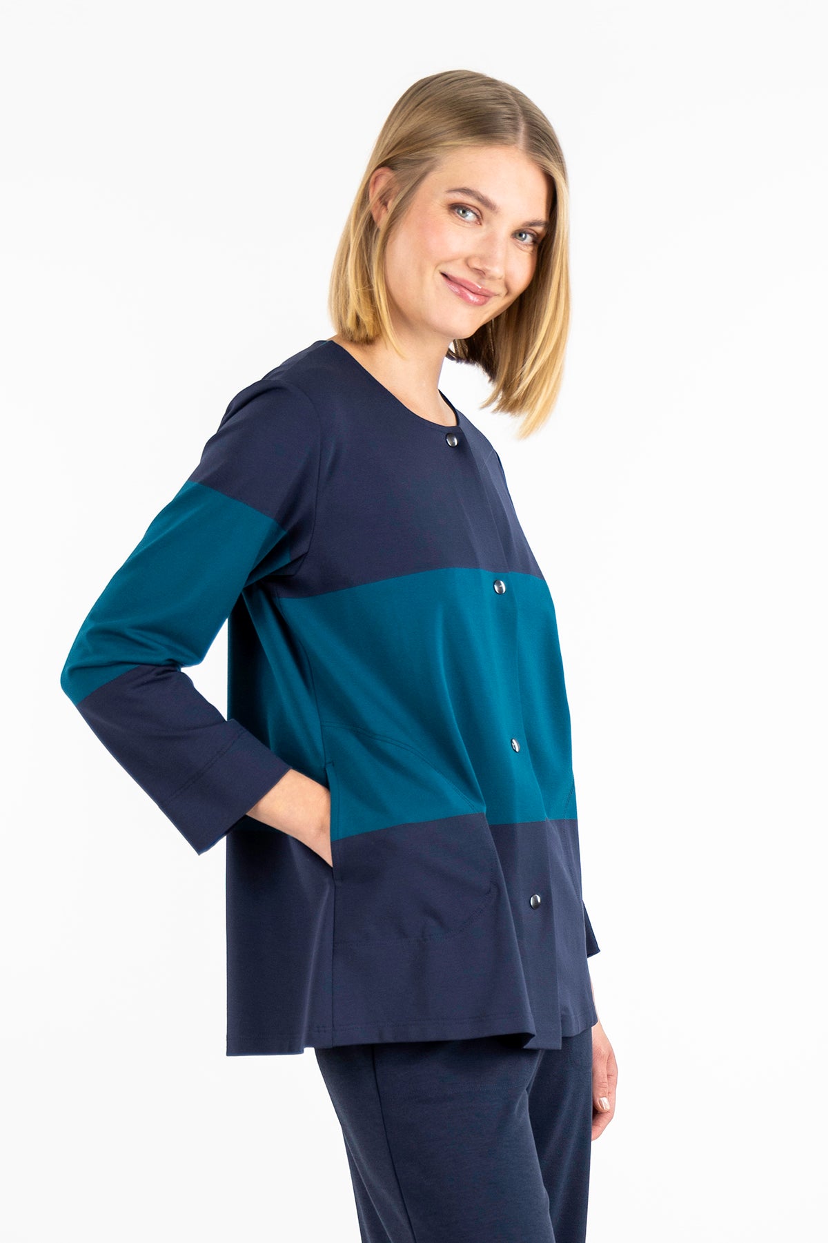 LATVA jacket dark blue