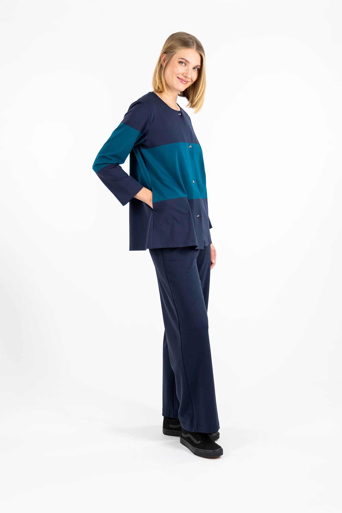 LATVA jacket dark blue