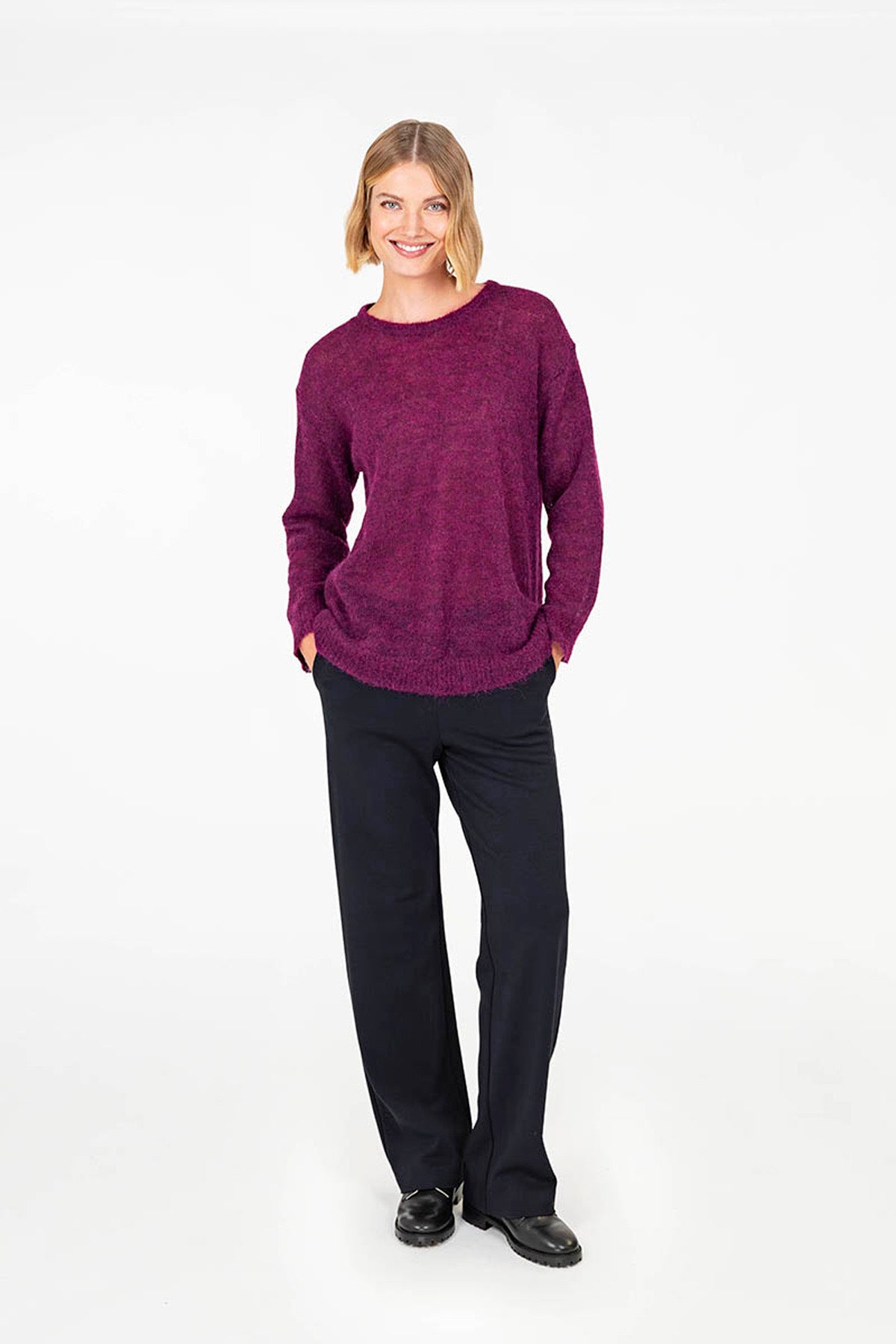 LAULU sweater red purple