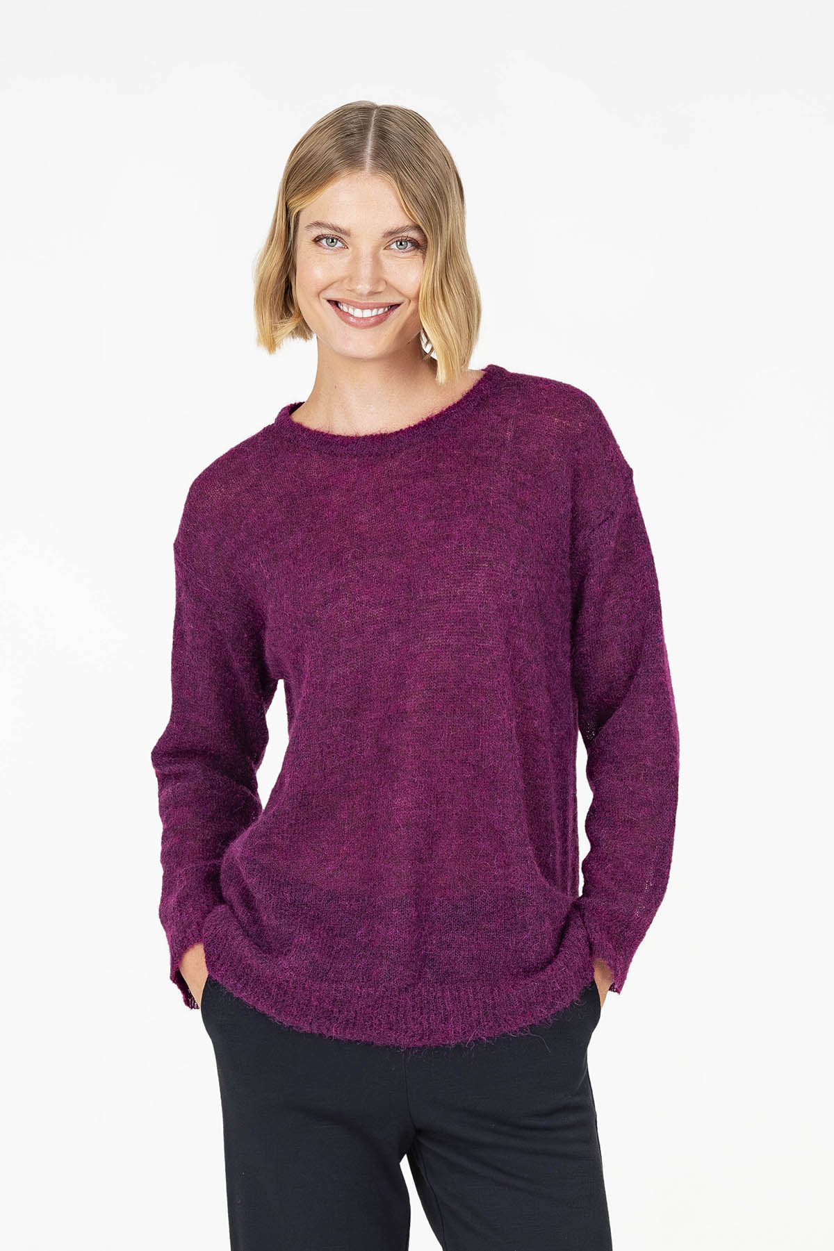 LAULU sweater red purple