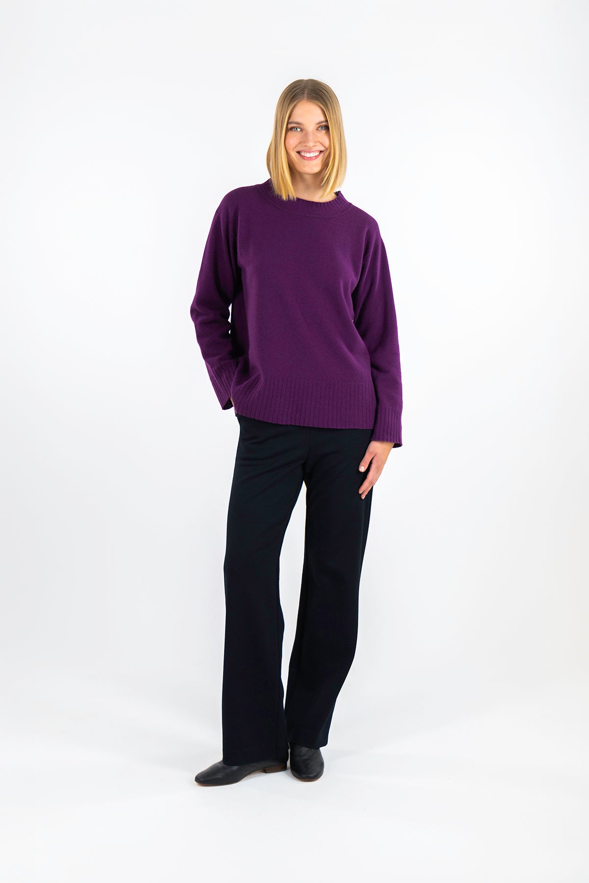 MAJA sweater purple
