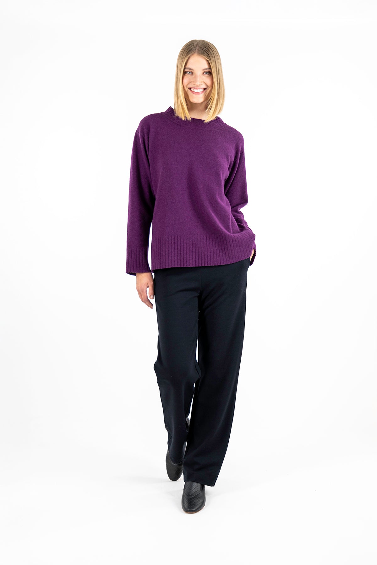 MAJA sweater purple