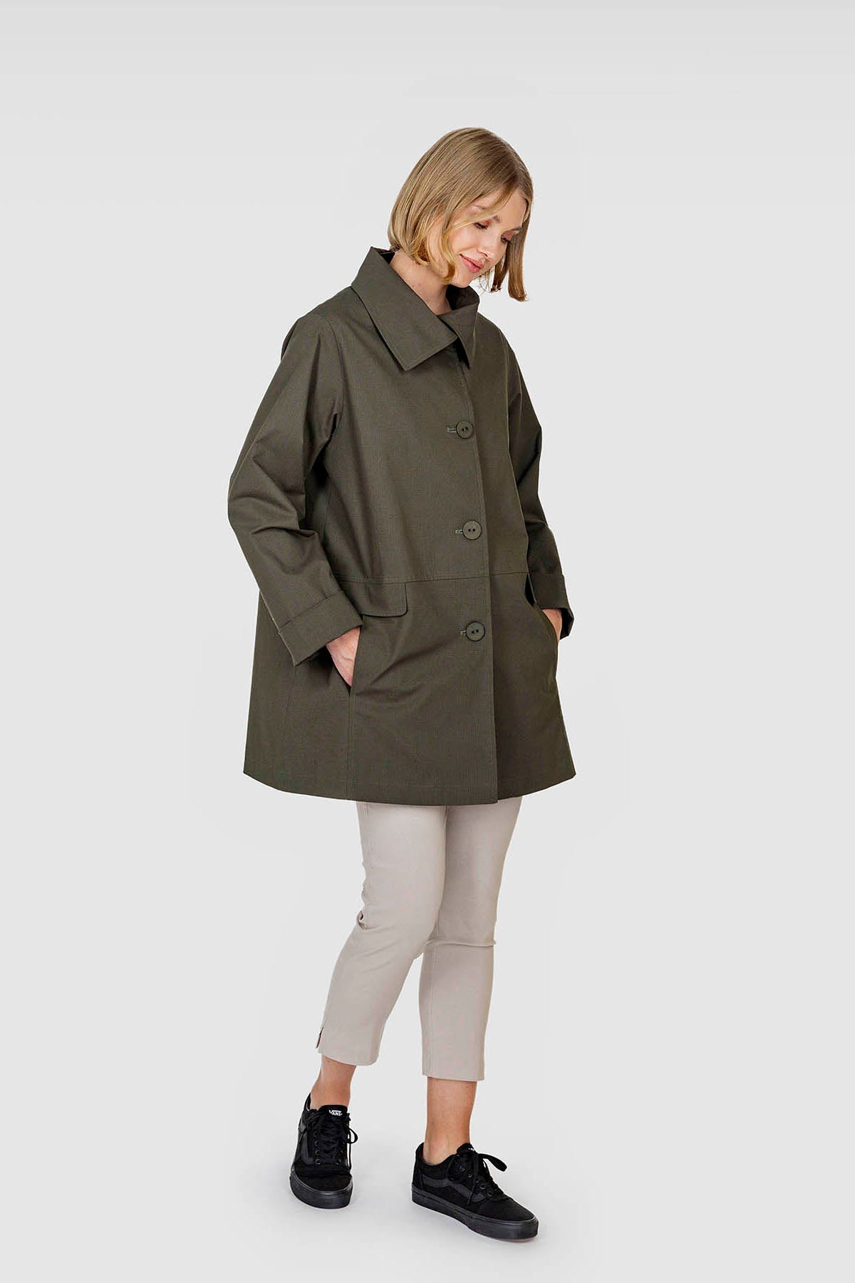 NUOTTI coat khaki