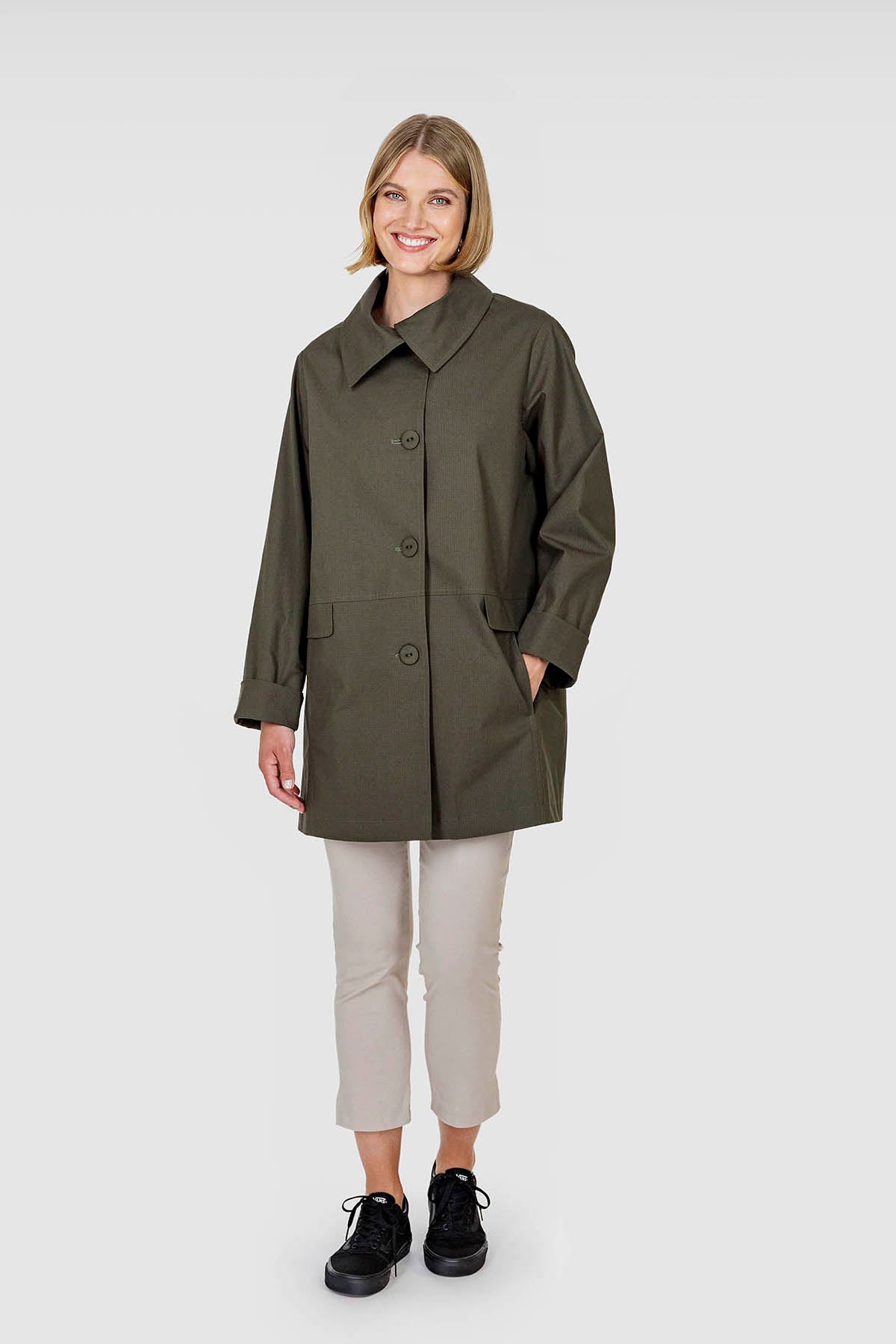 NUOTTI coat khaki