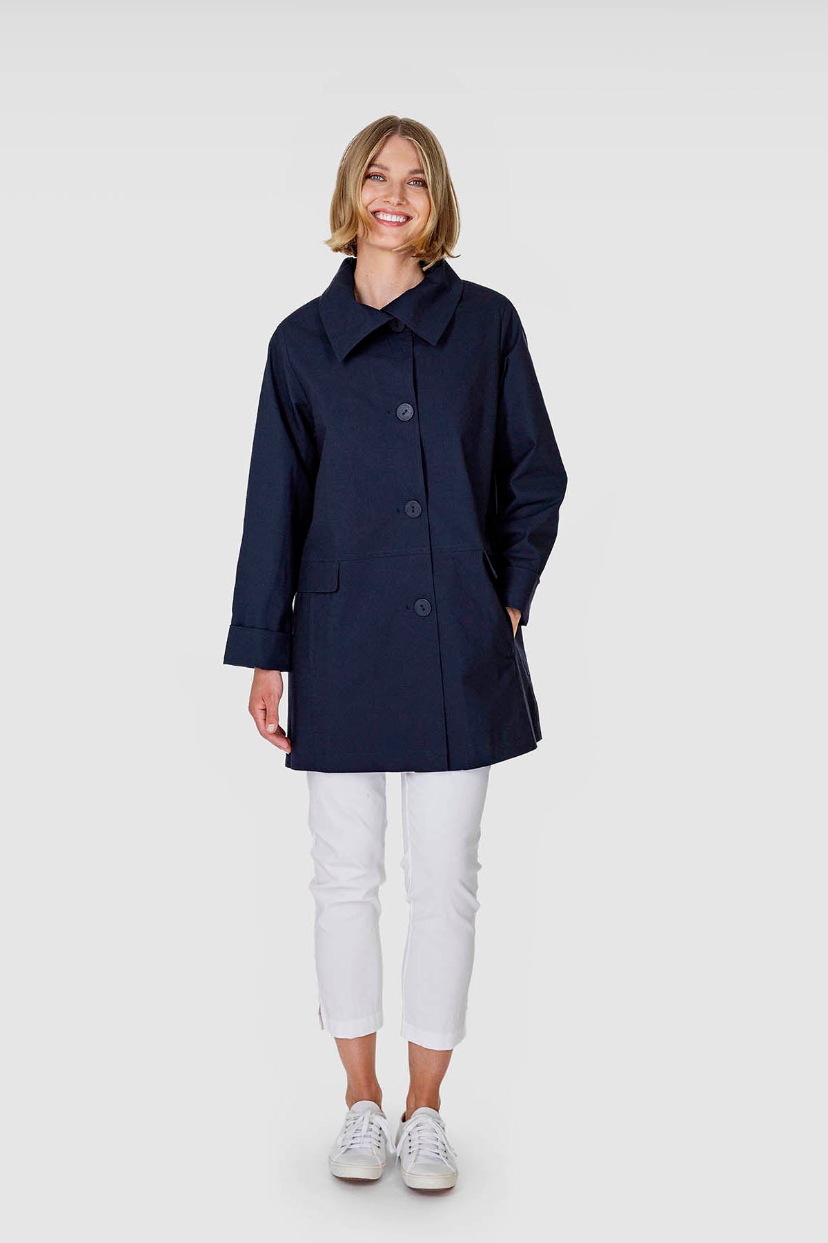 NUOTTI coat dark blue
