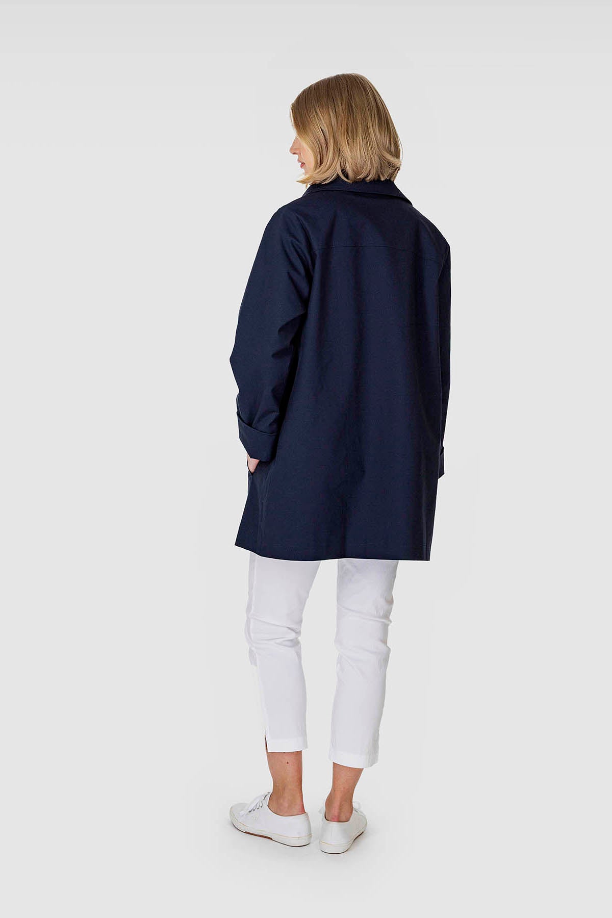 NUOTTI coat dark blue