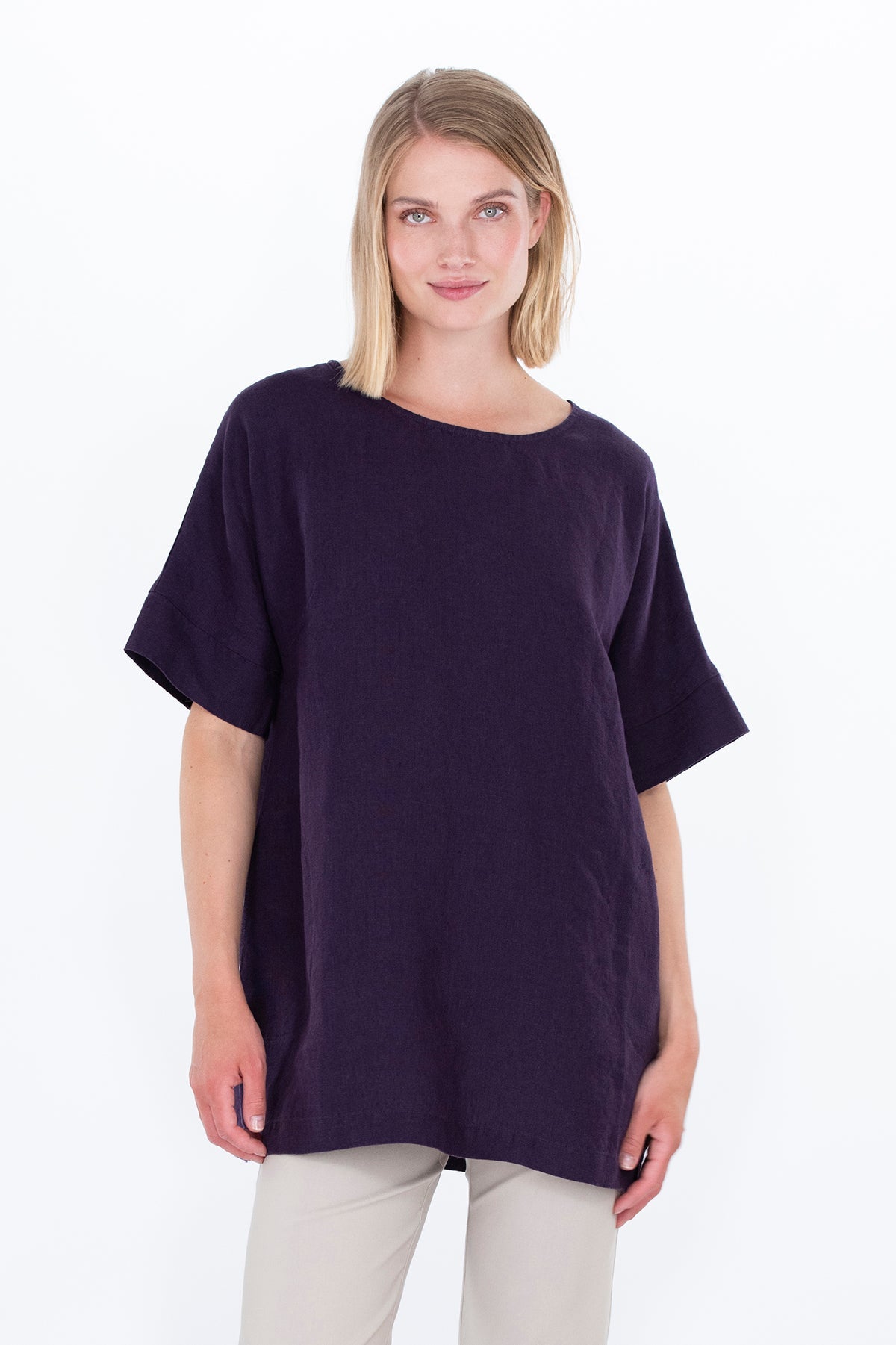 OHDAKE tunic purple