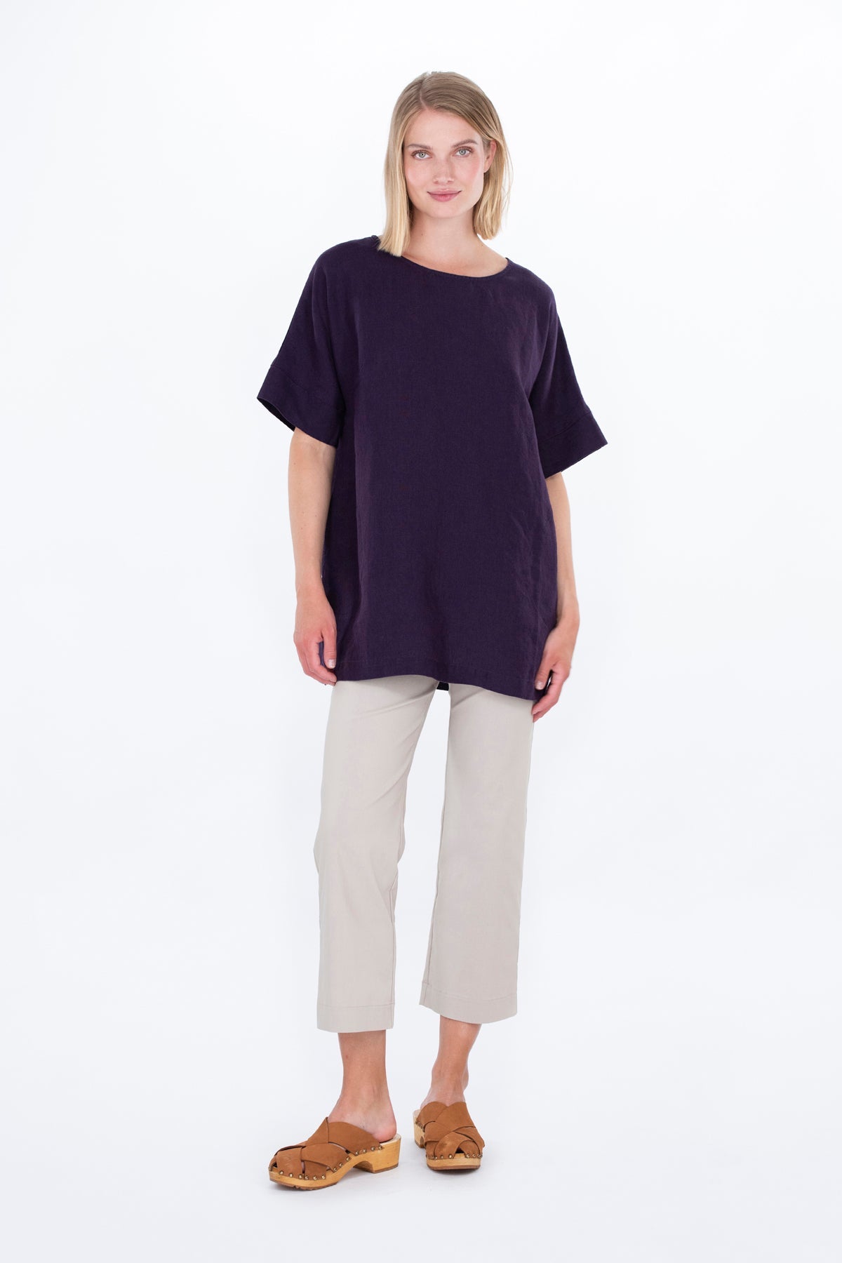 OHDAKE tunic purple