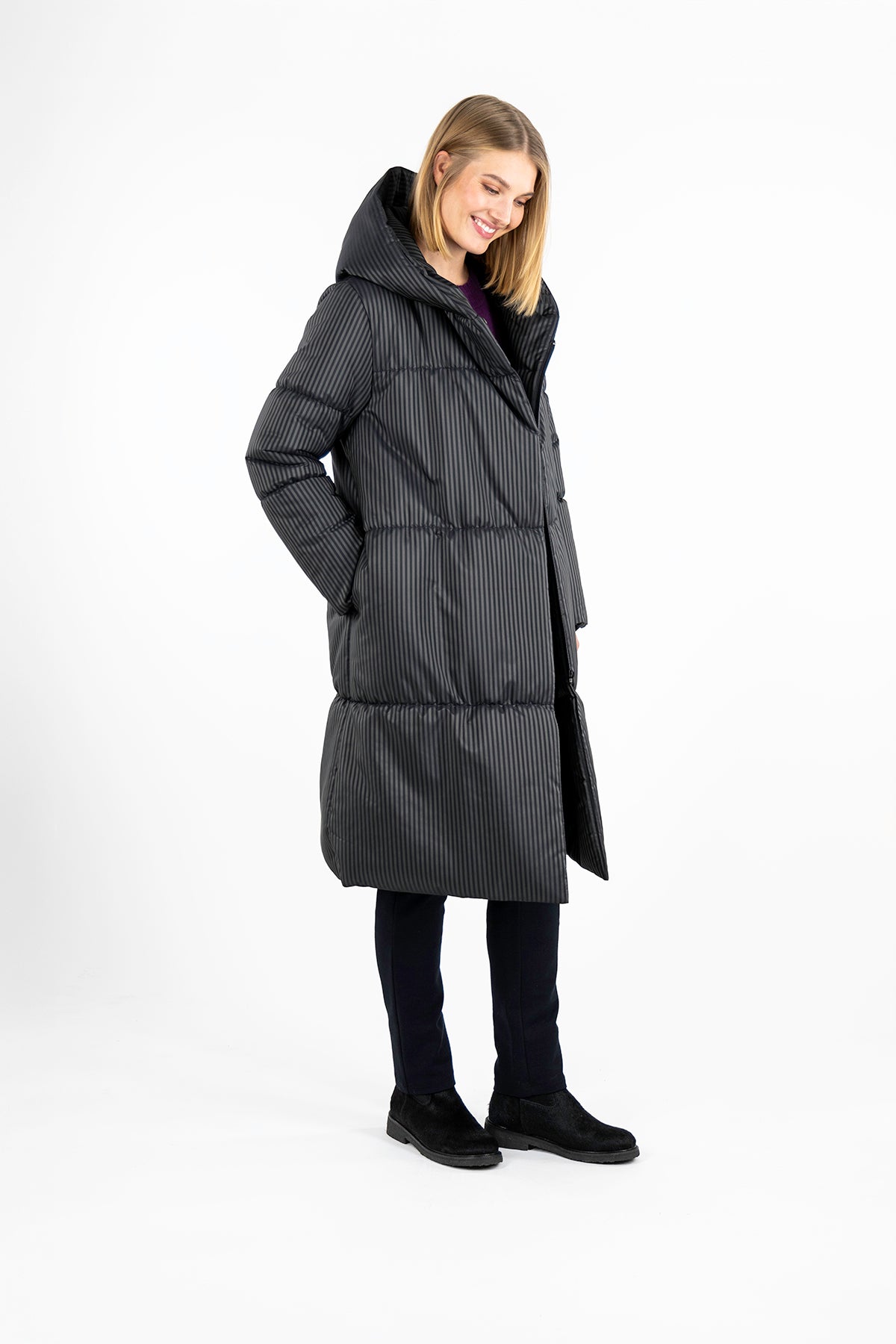 PEGASUS coat striped