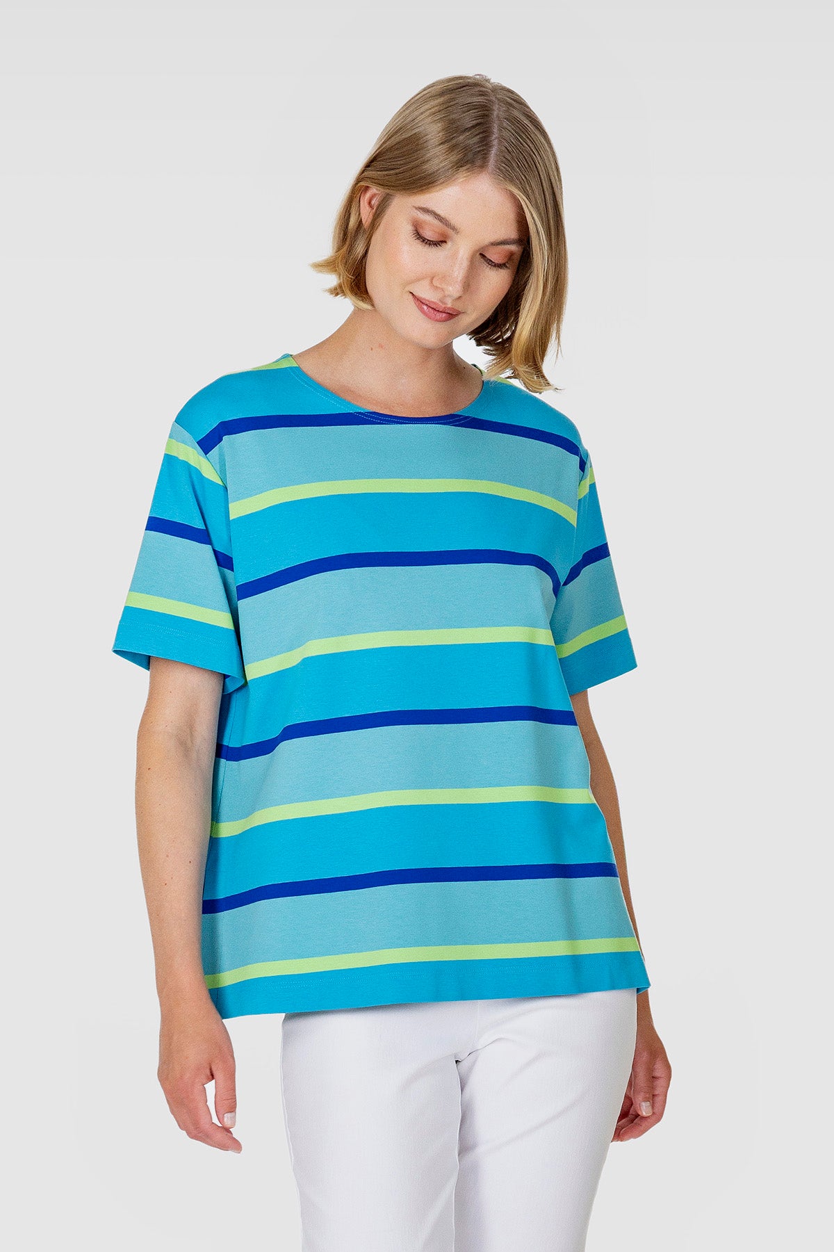 PUULA t-shirt turquoise