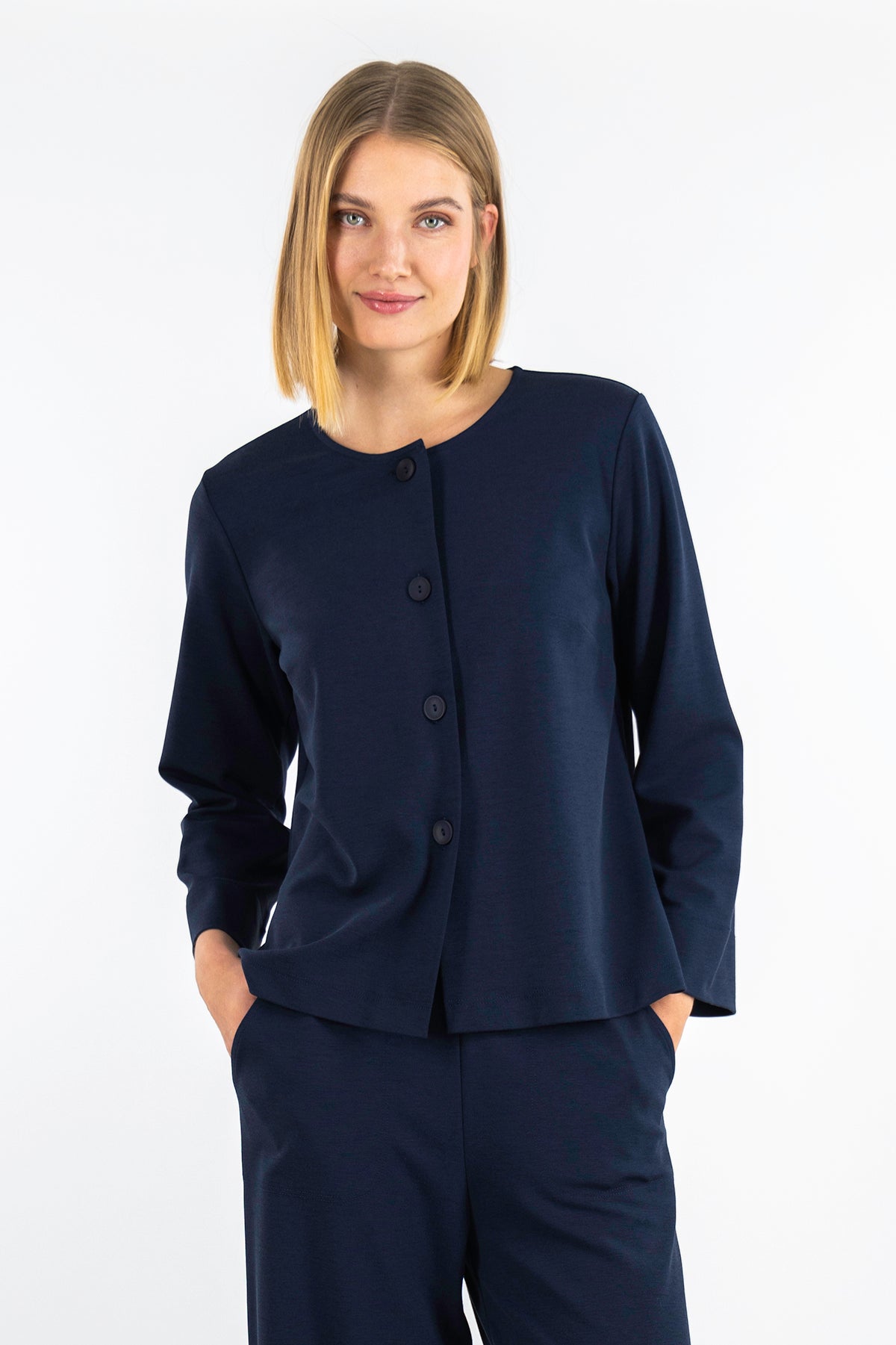 SERATA jacket dark blue