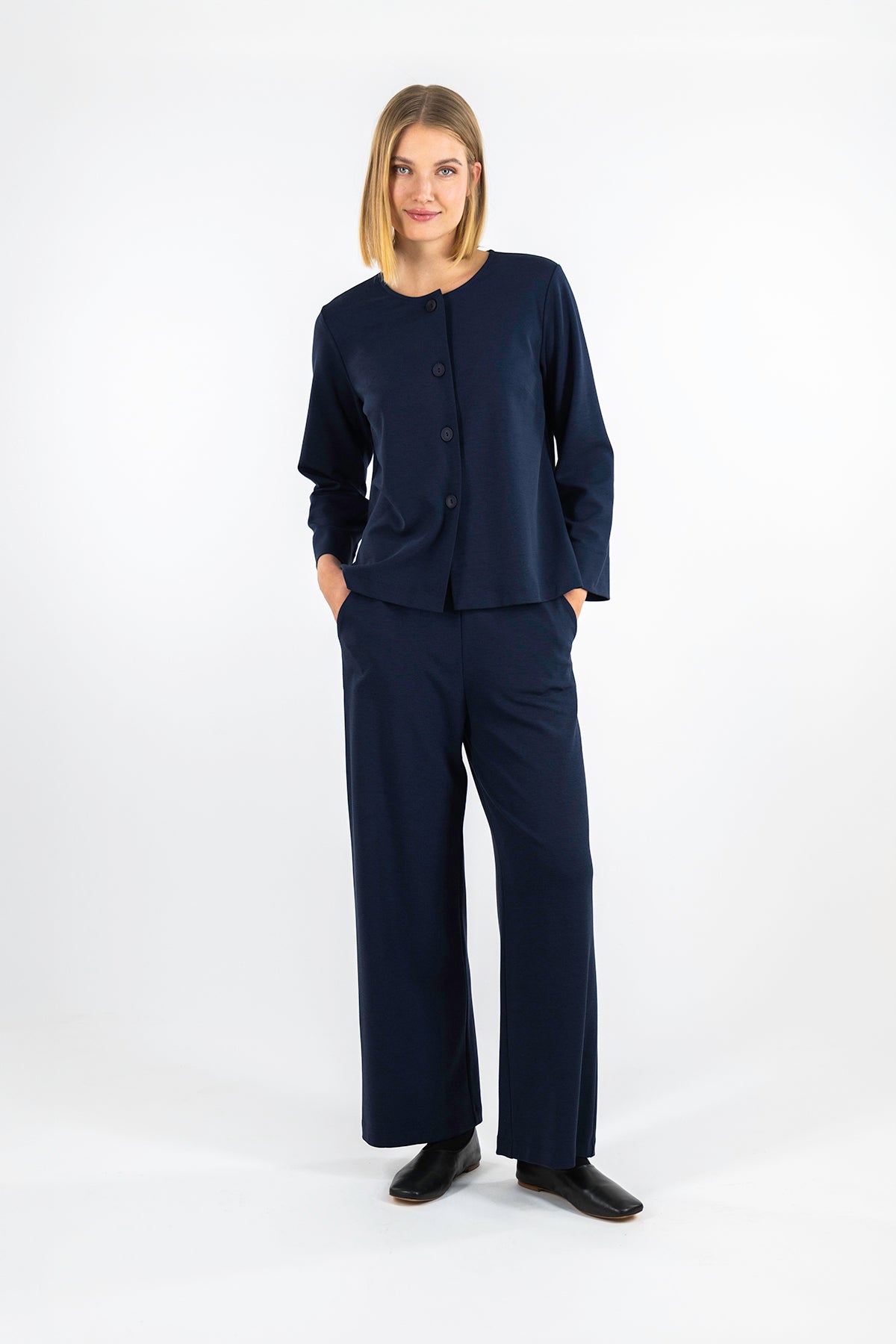 SERATA jacket dark blue