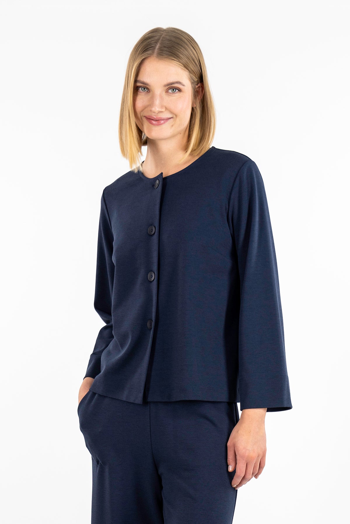 SERATA jacket dark blue