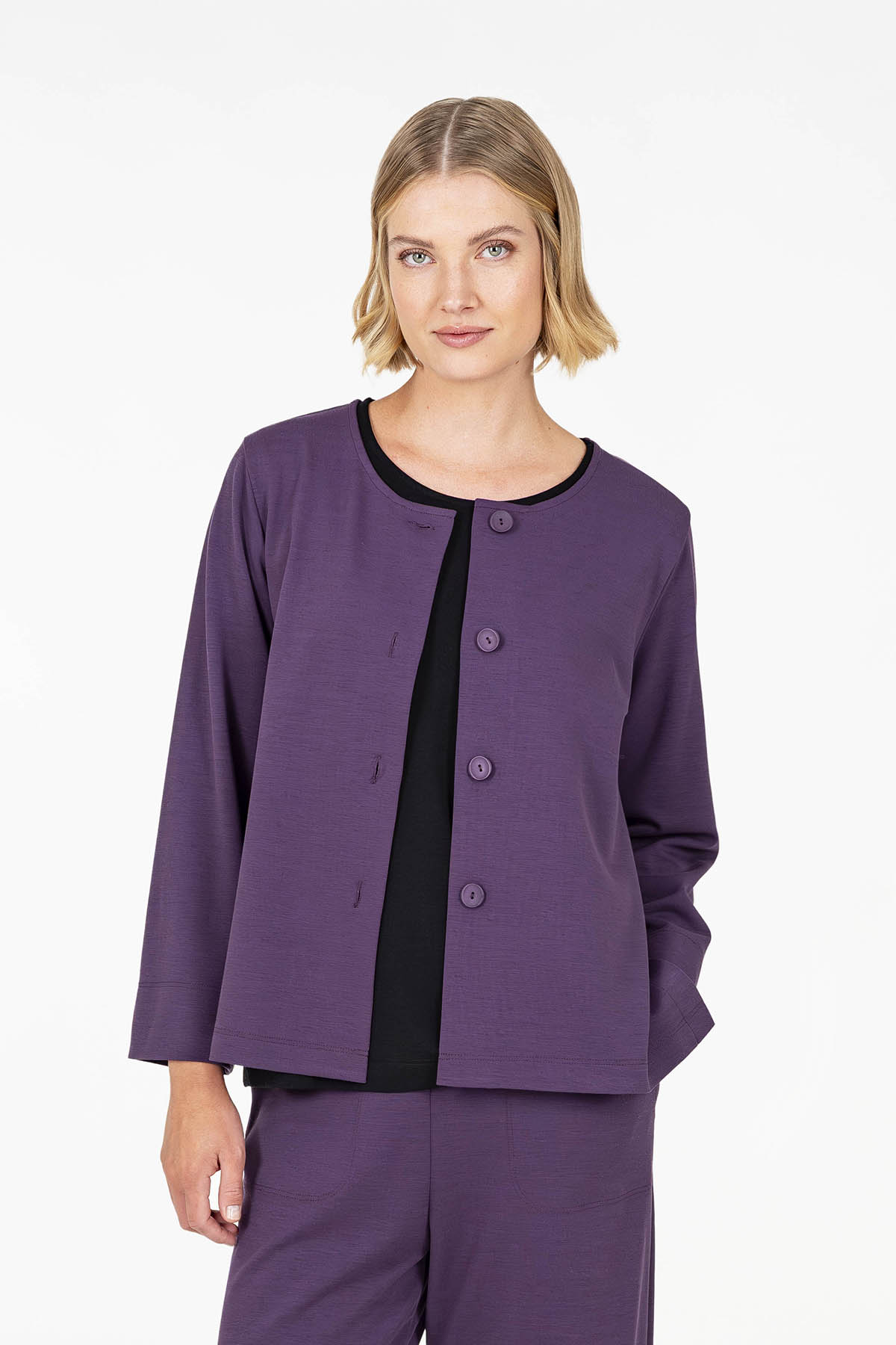 SERATA jacket purple
