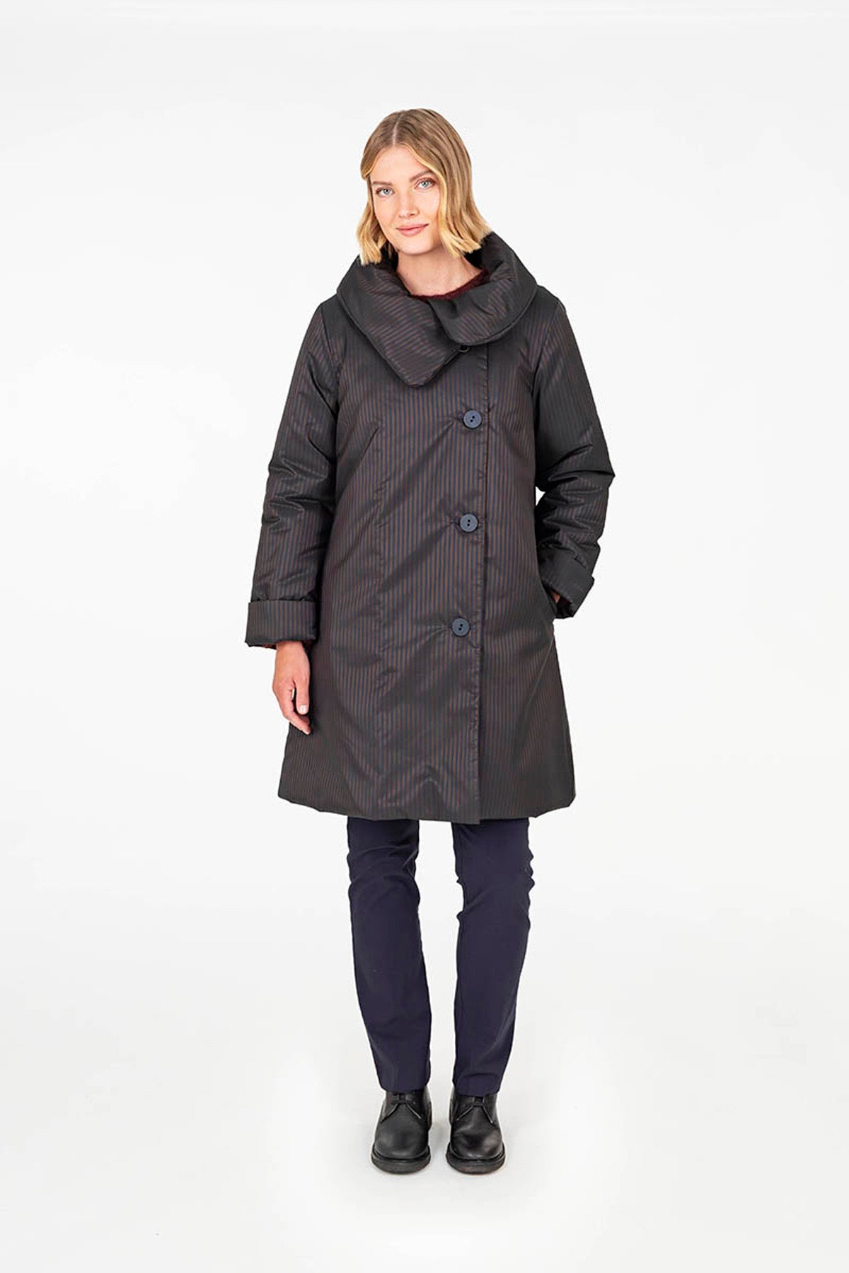 SIRIUS coat blue-brown