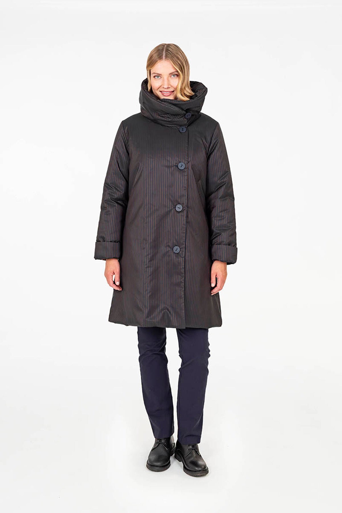 SIRIUS coat blue-brown