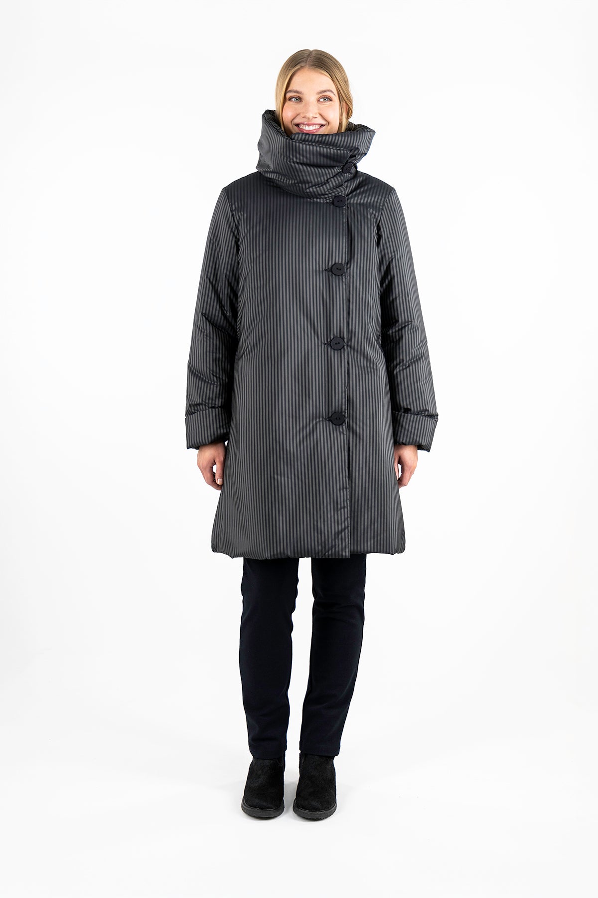 SIRIUS coat striped