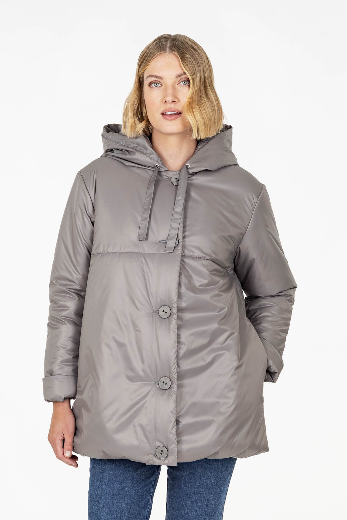SYLI coat grey