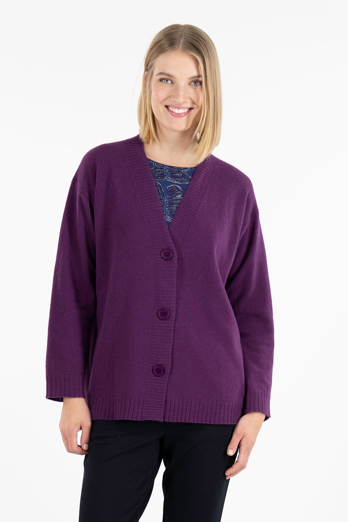 TUPA cardigan purple