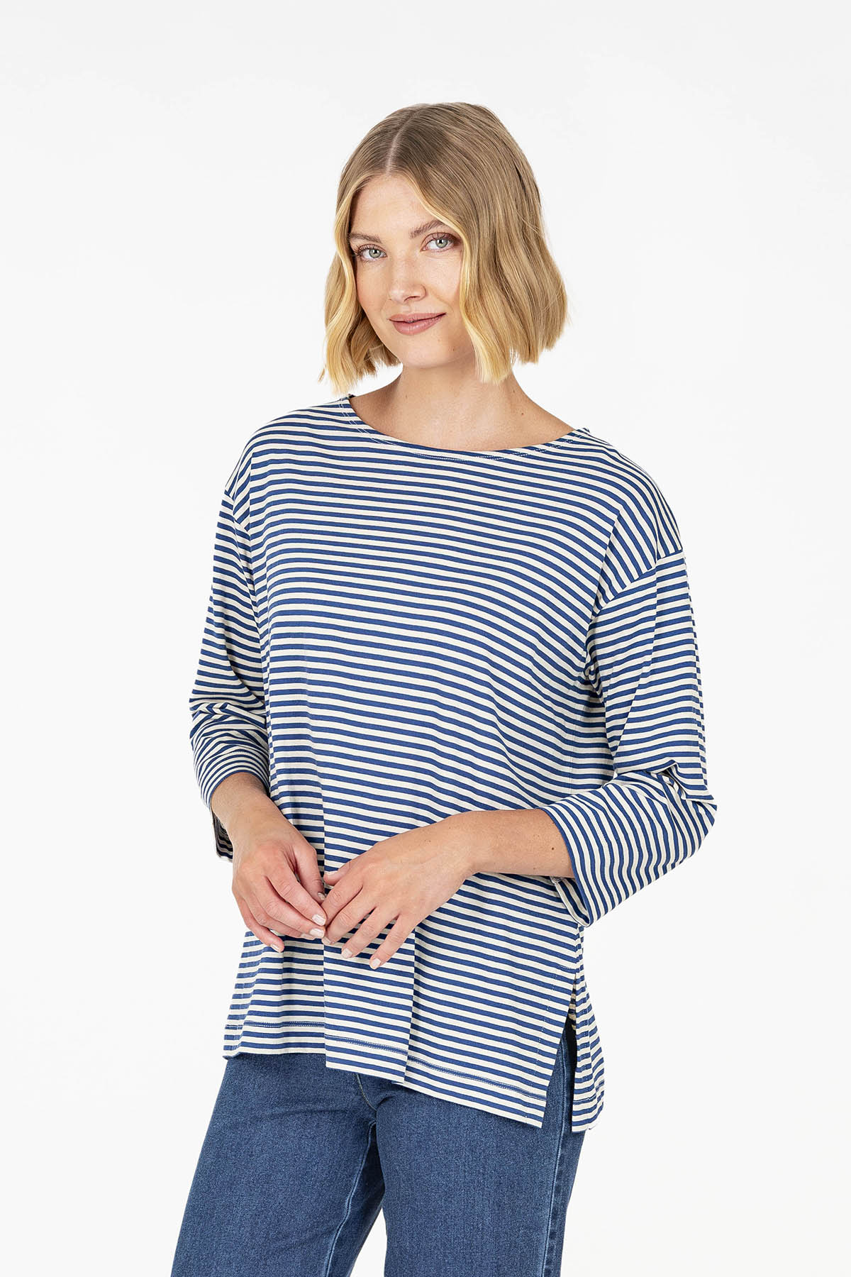 ULPUKKA top blue-beige