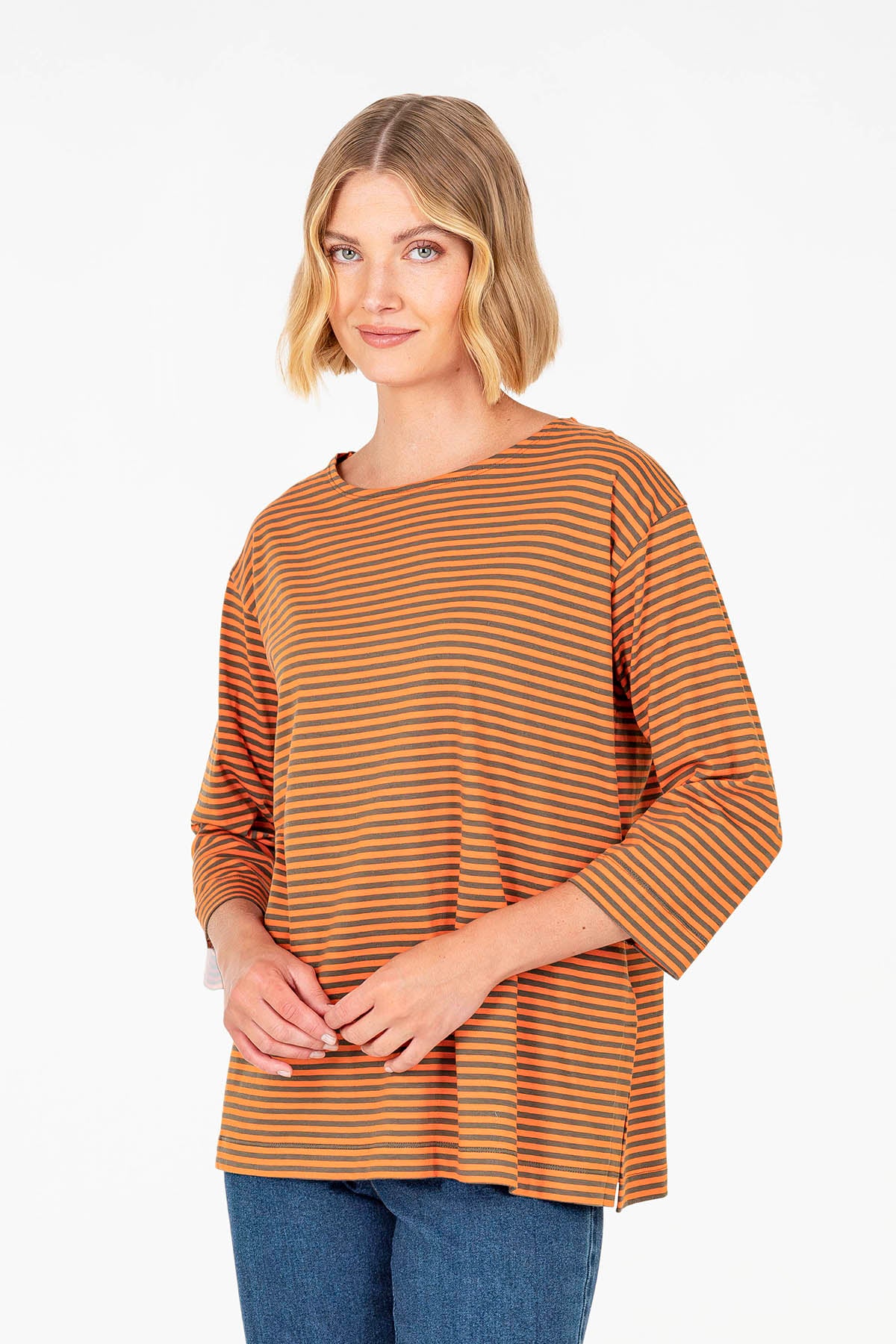 ULPUKKA top orange-olive