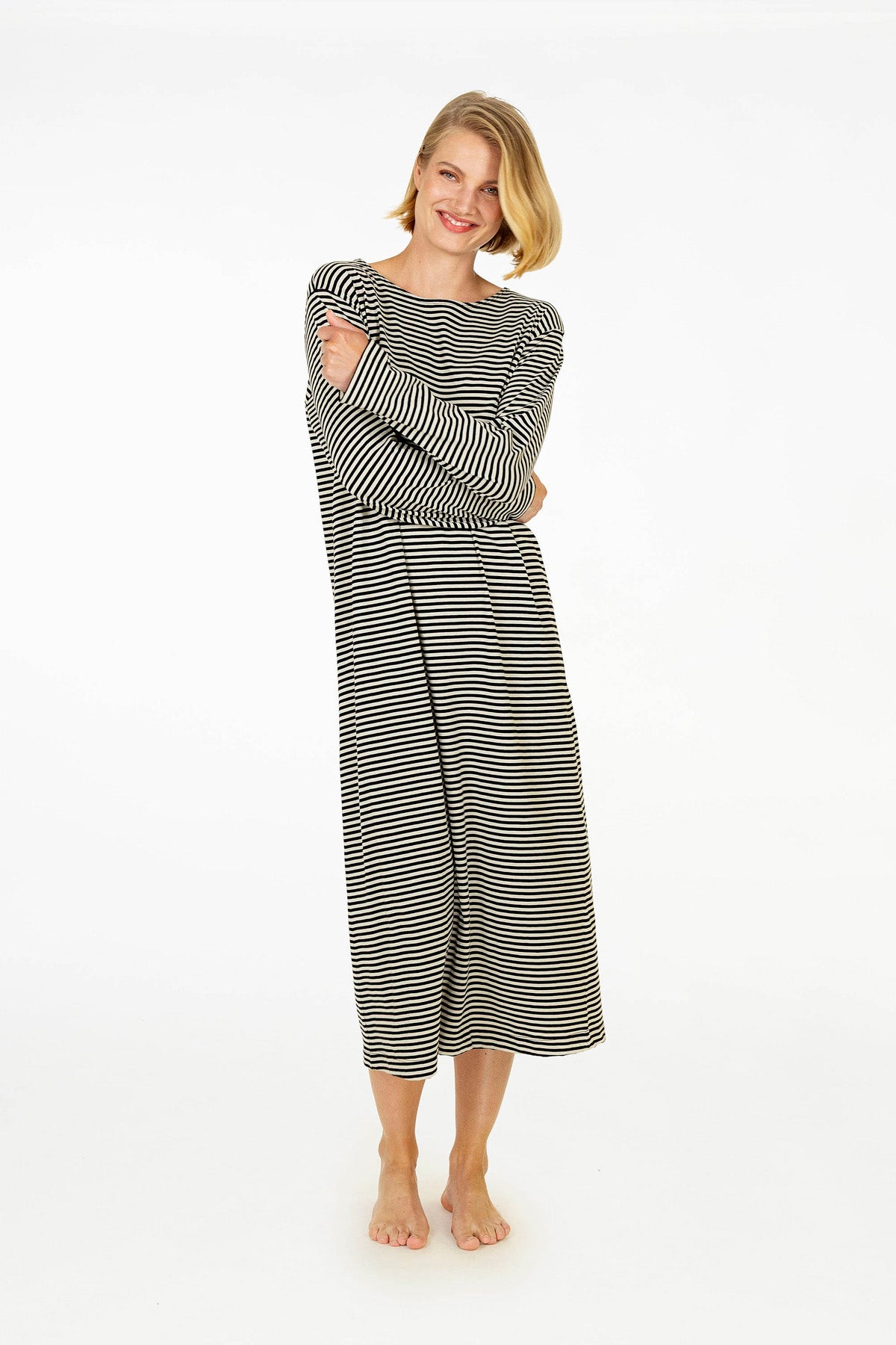 URSULA gown black-beige