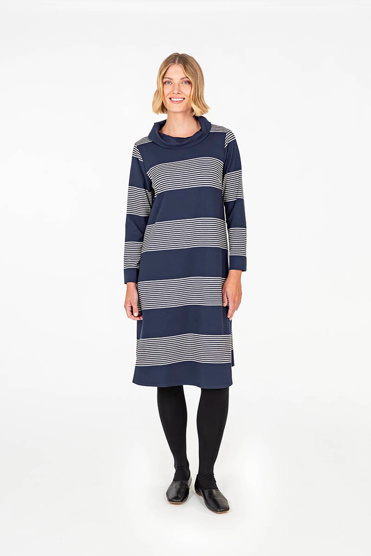 VALMUSKA dress blue