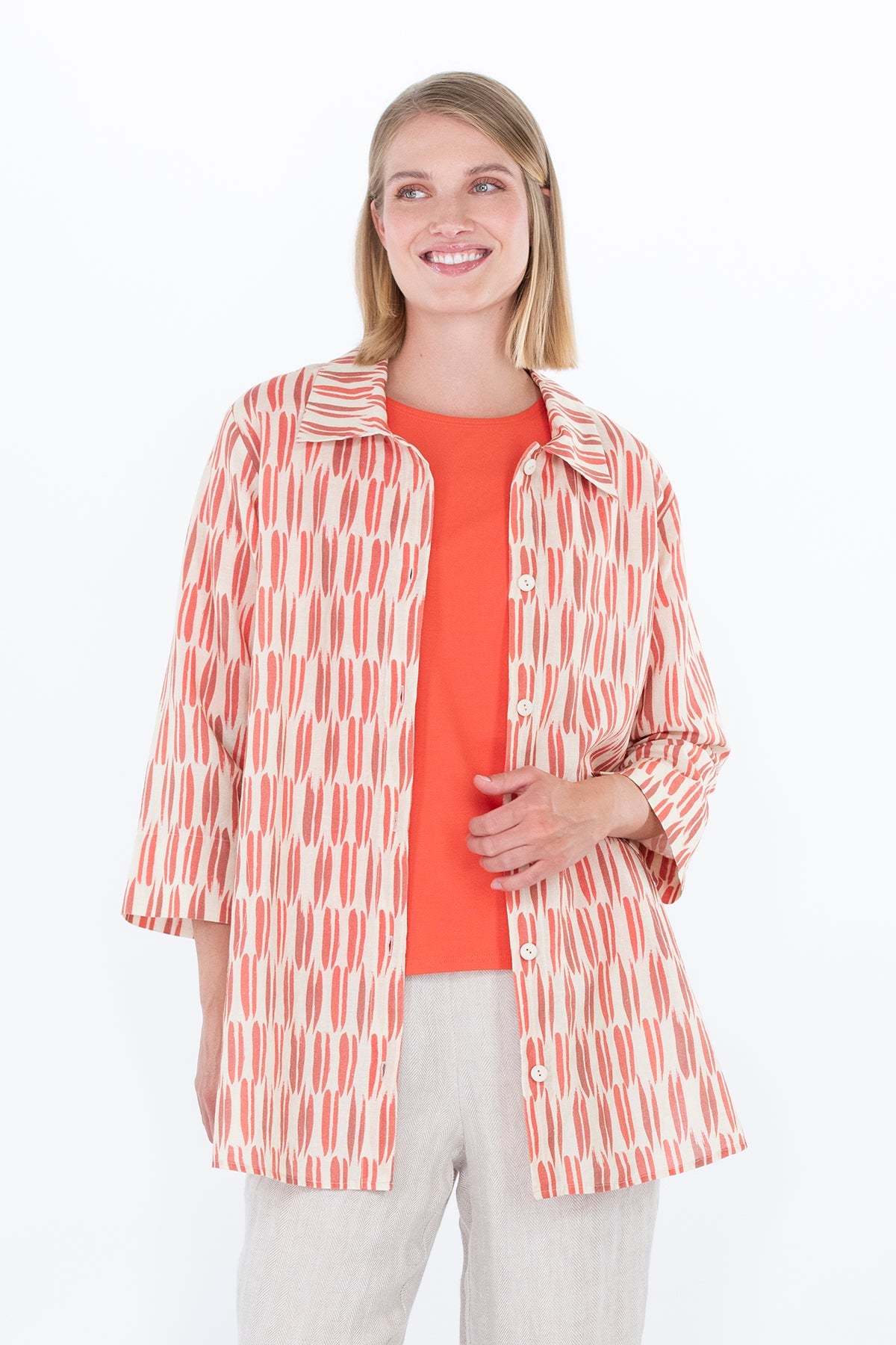 VIIKUNA shirt orange