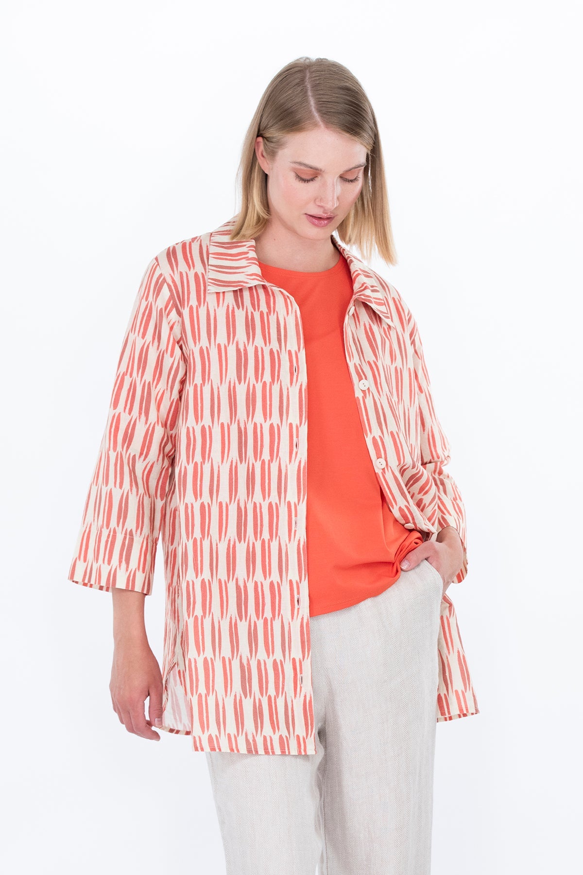 VIIKUNA shirt orange