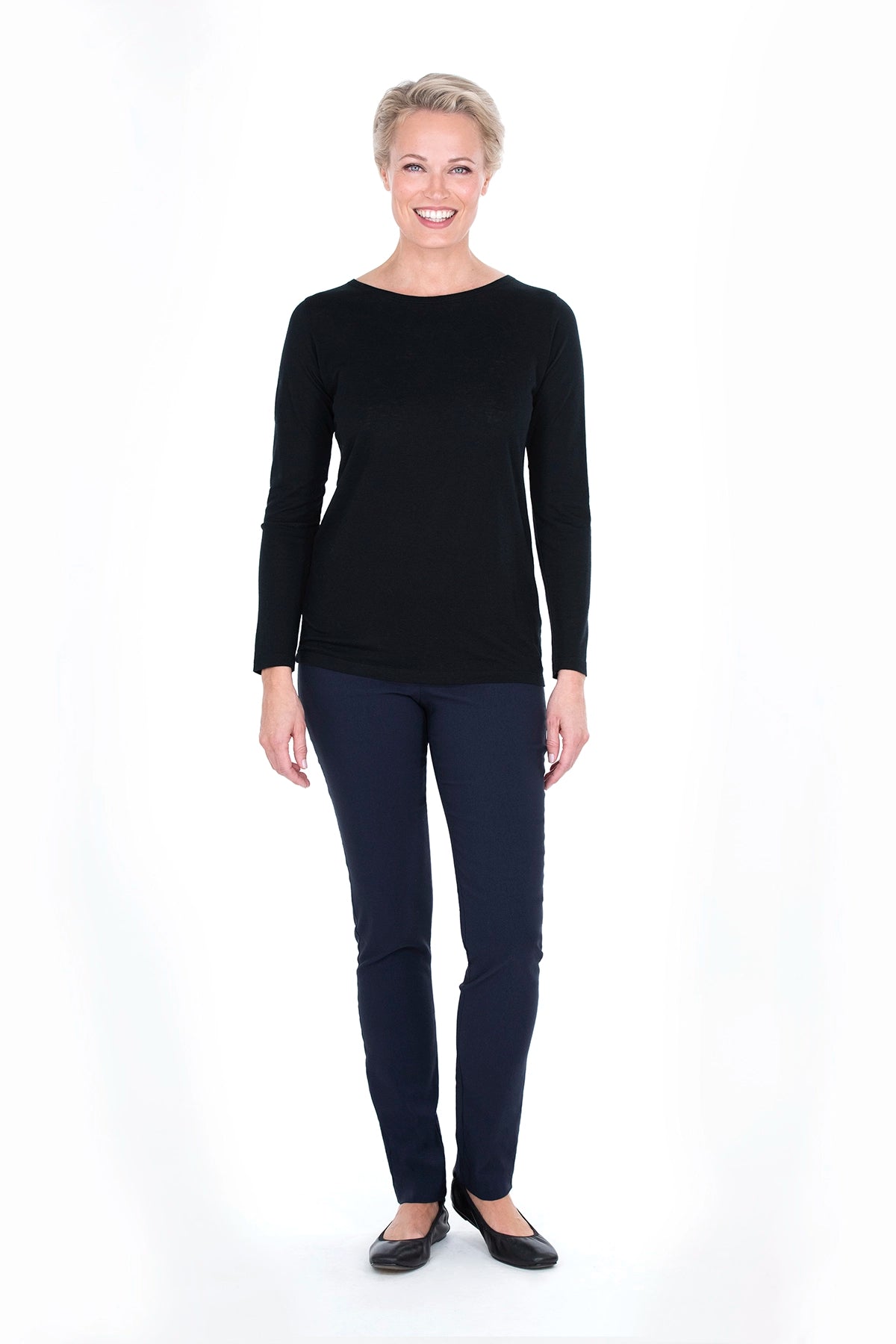 EEVA trousers dark blue