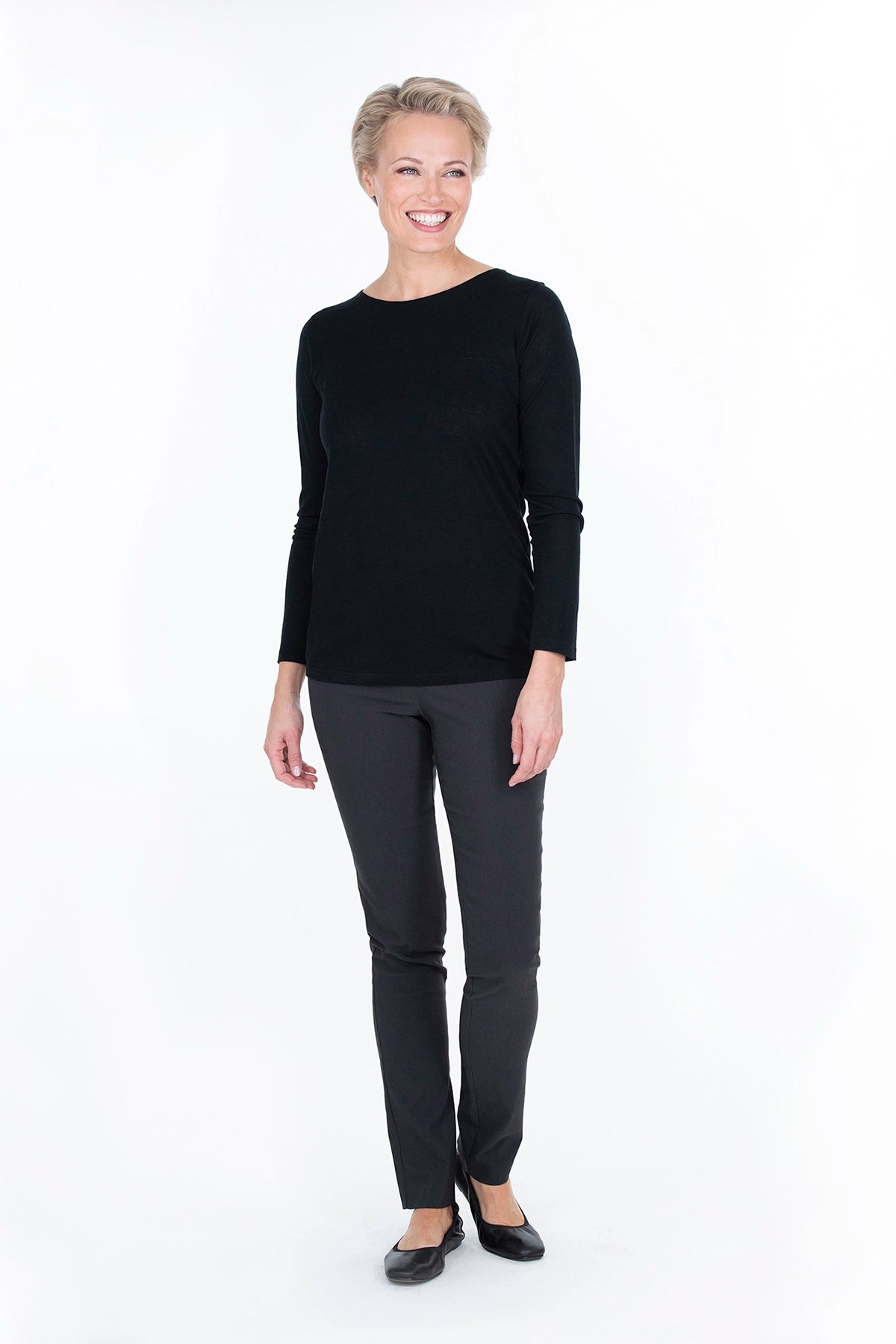 EEVA trousers dark grey