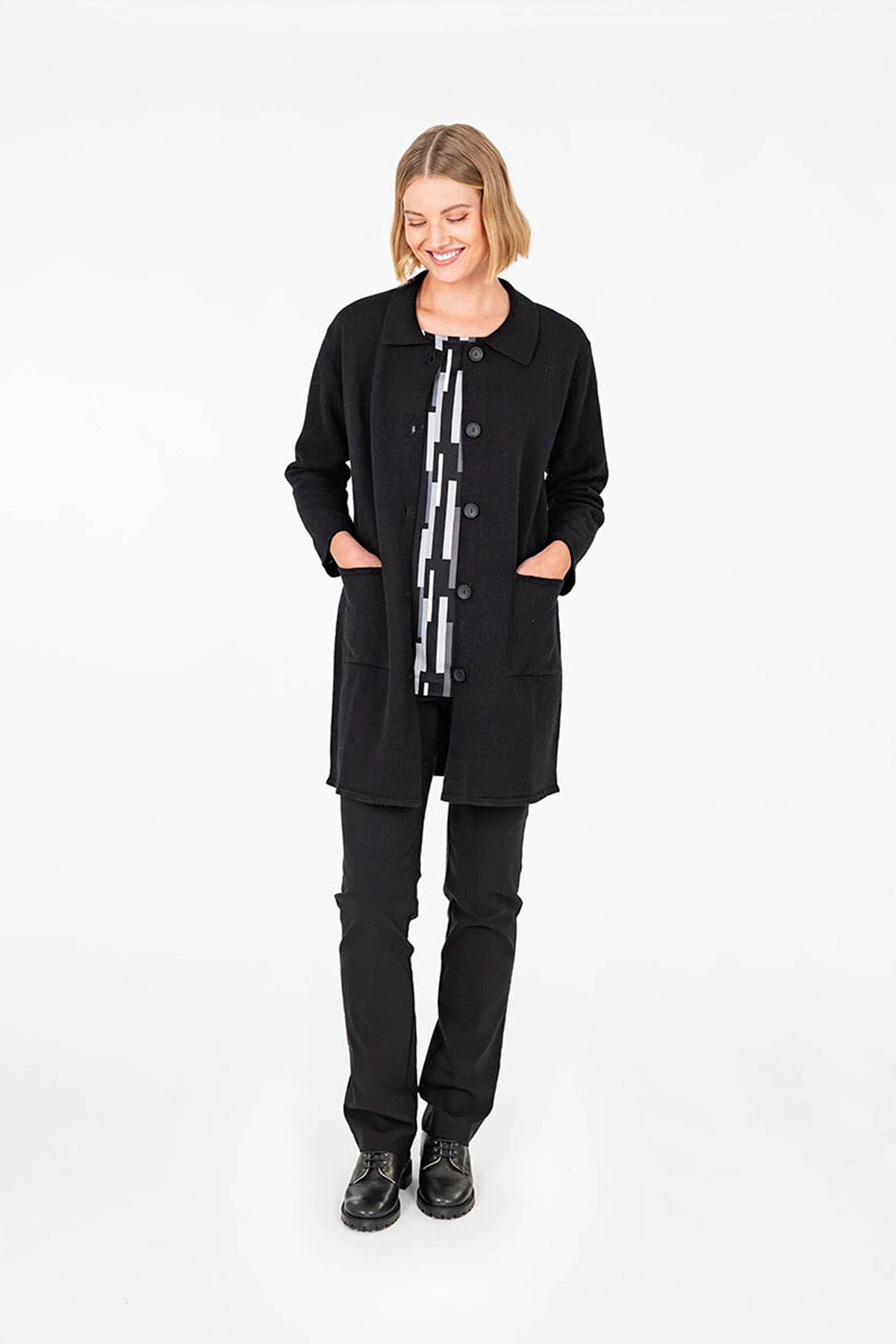 ARCTURUS cardigan black
