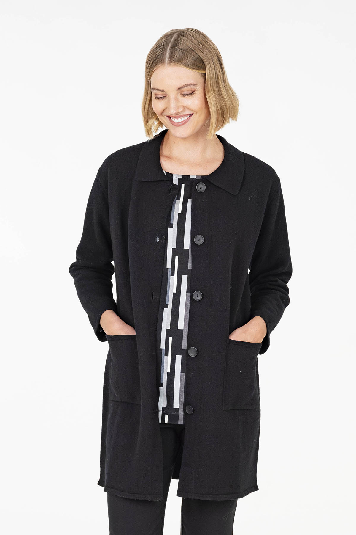 ARCTURUS cardigan black