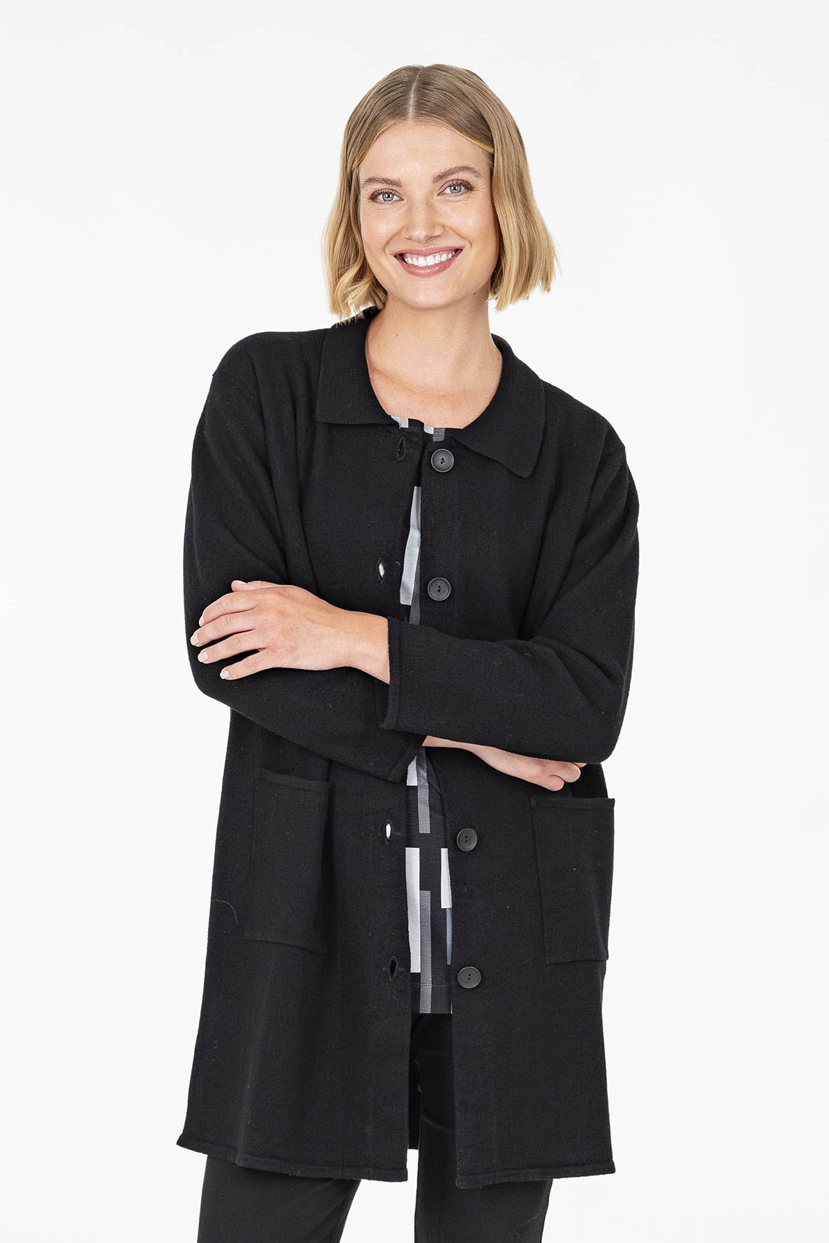 ARCTURUS cardigan black
