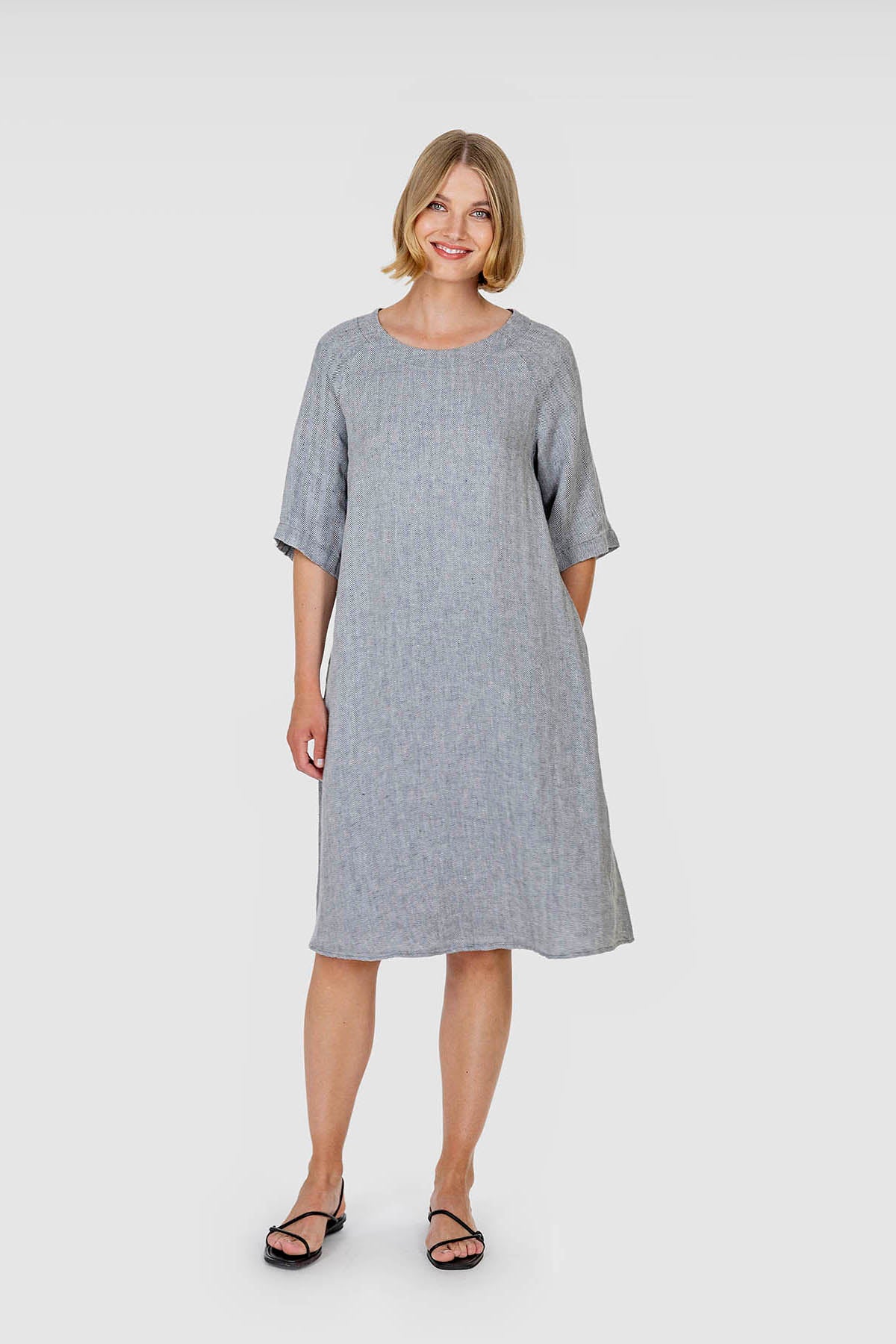 ARNO dress light grey