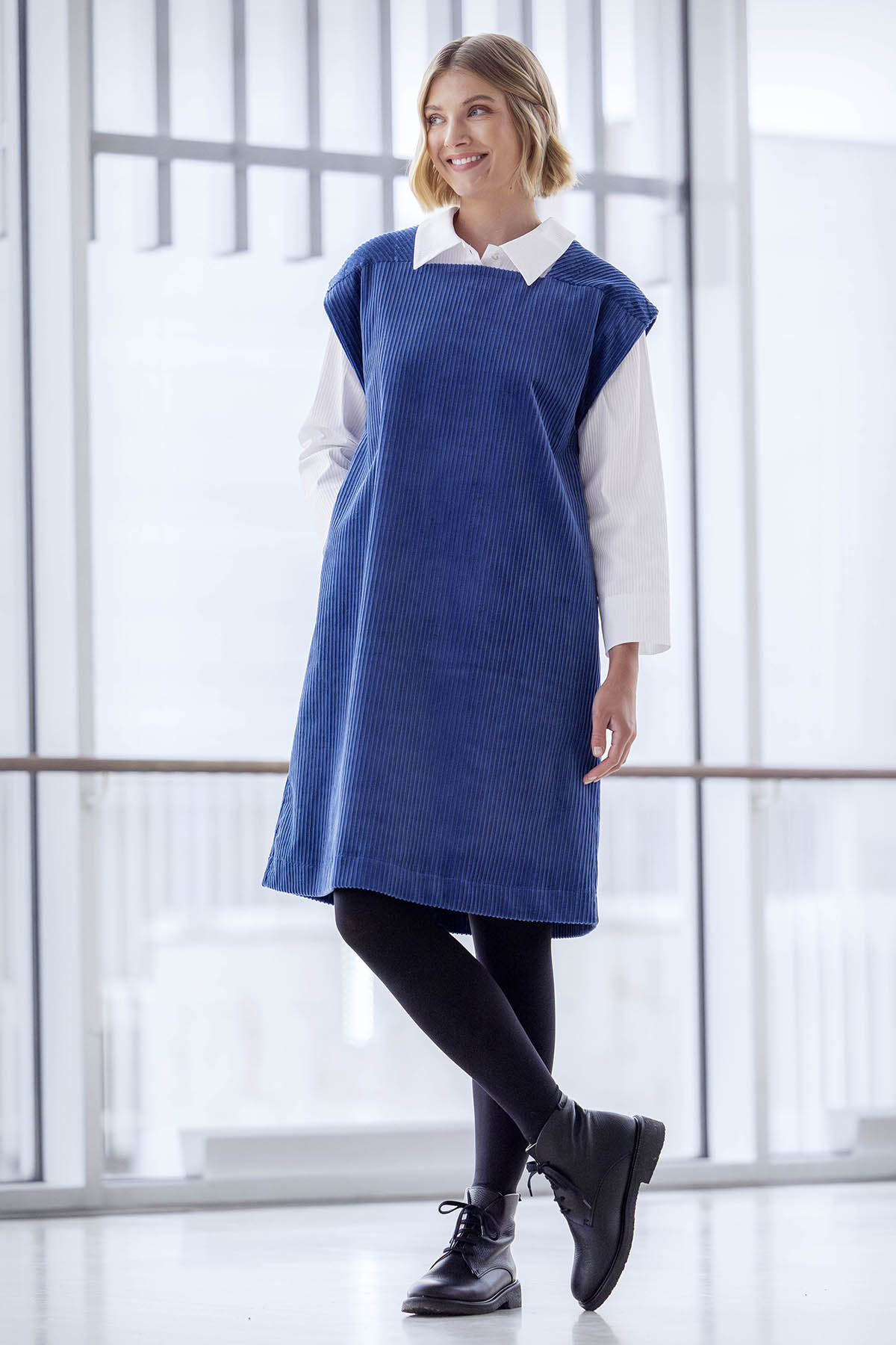 ELVIRA dress blue