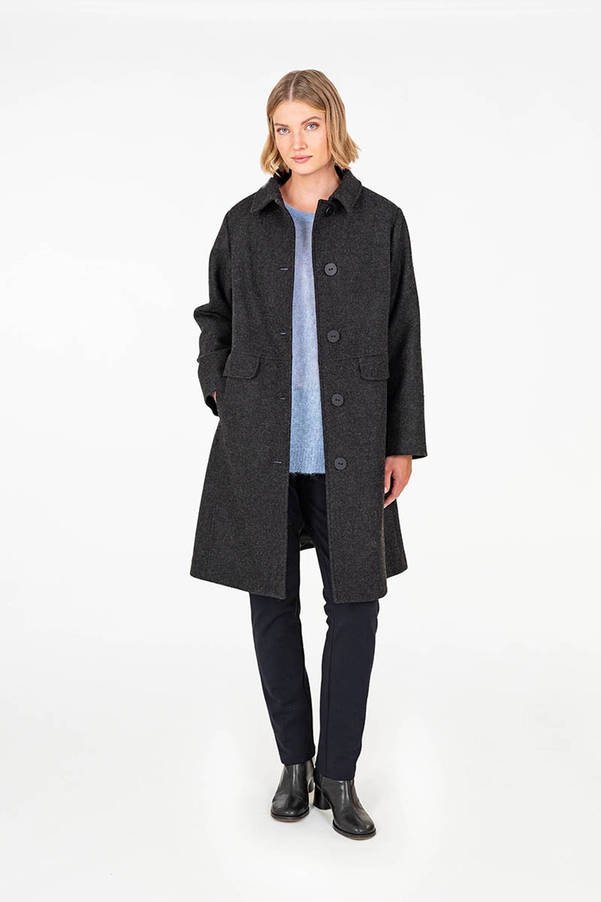 GARDA coat black