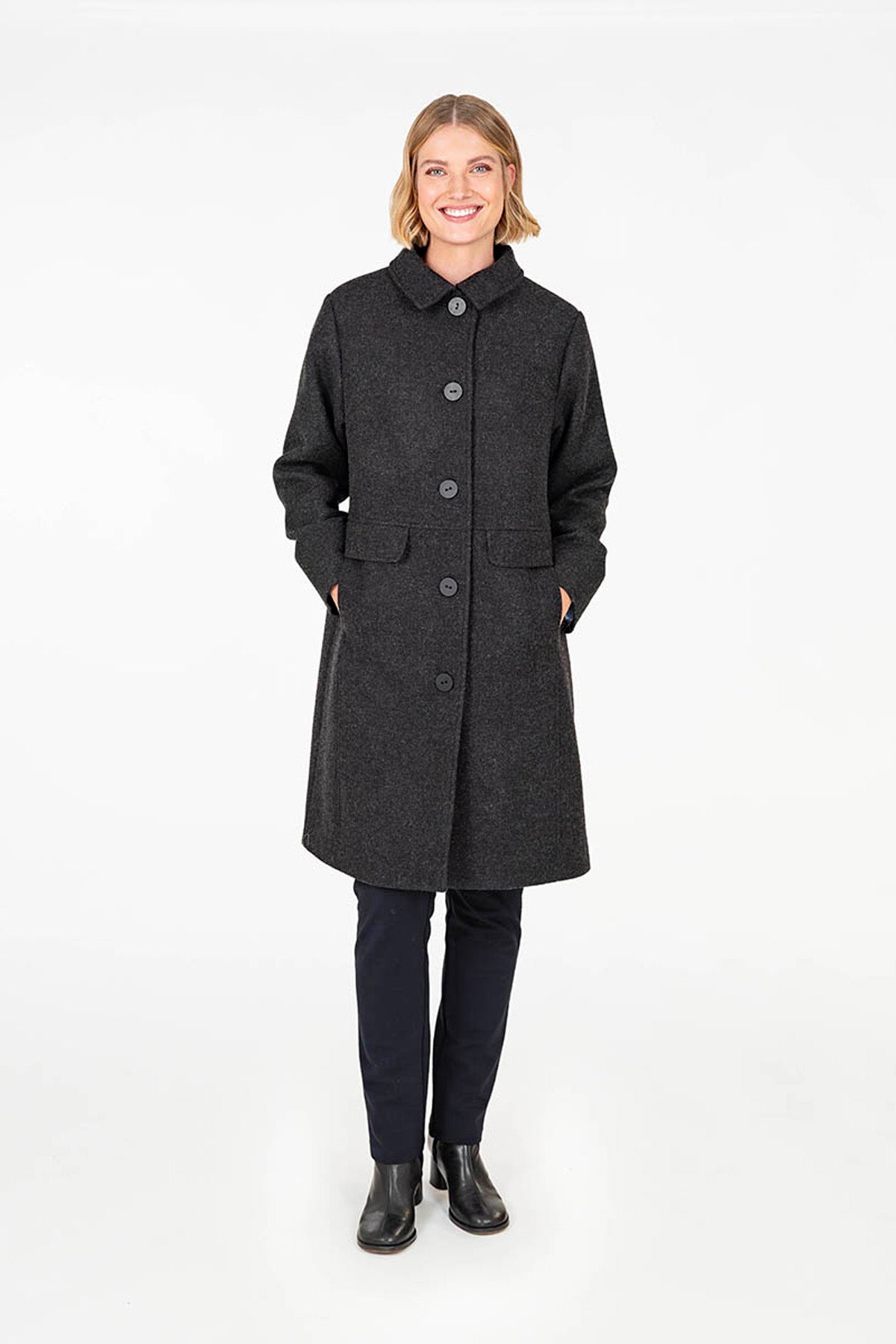 GARDA coat black