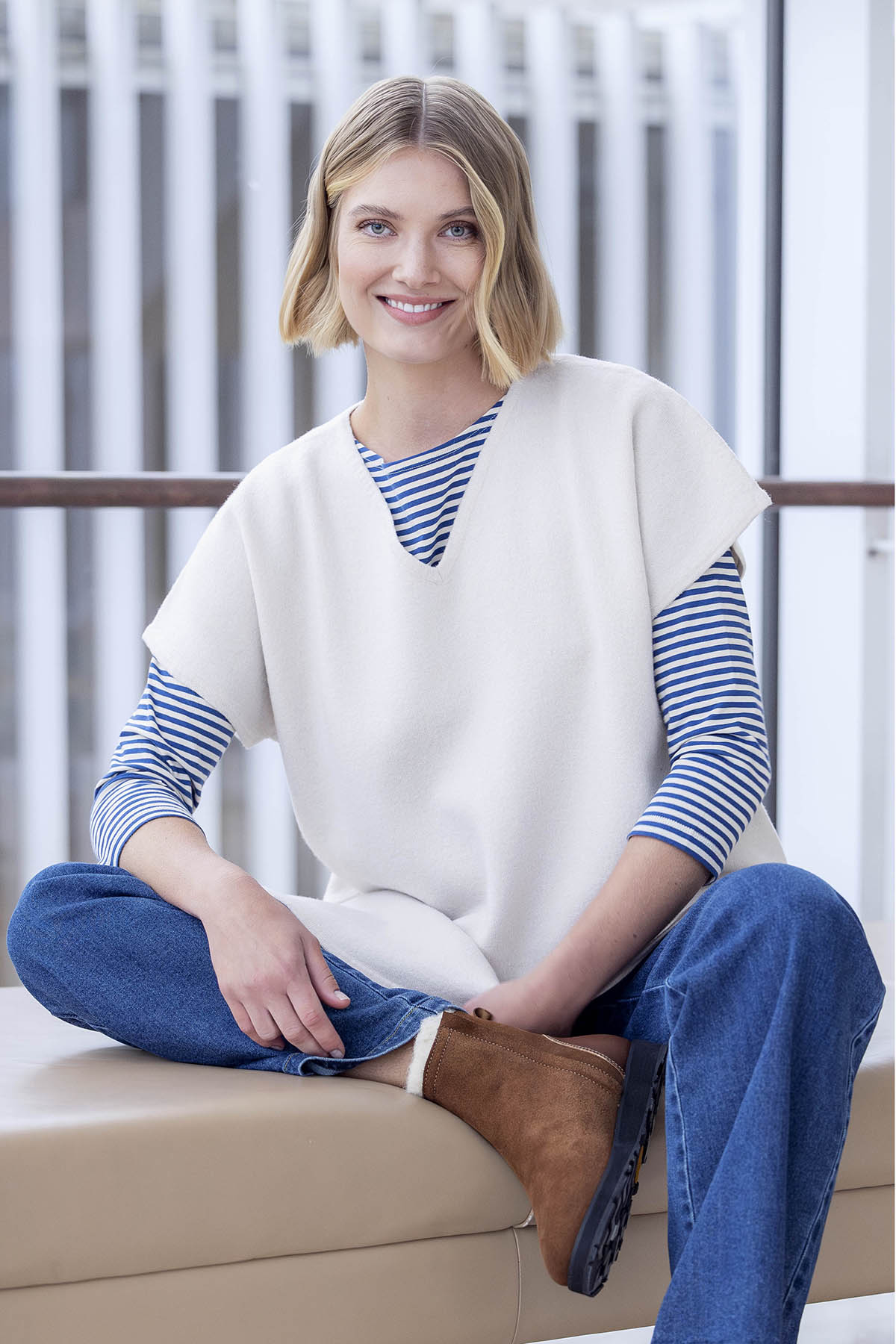 INDUS knit beige