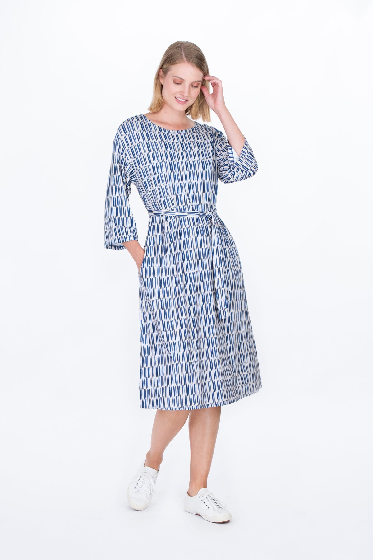 KAPOKKI dress blue