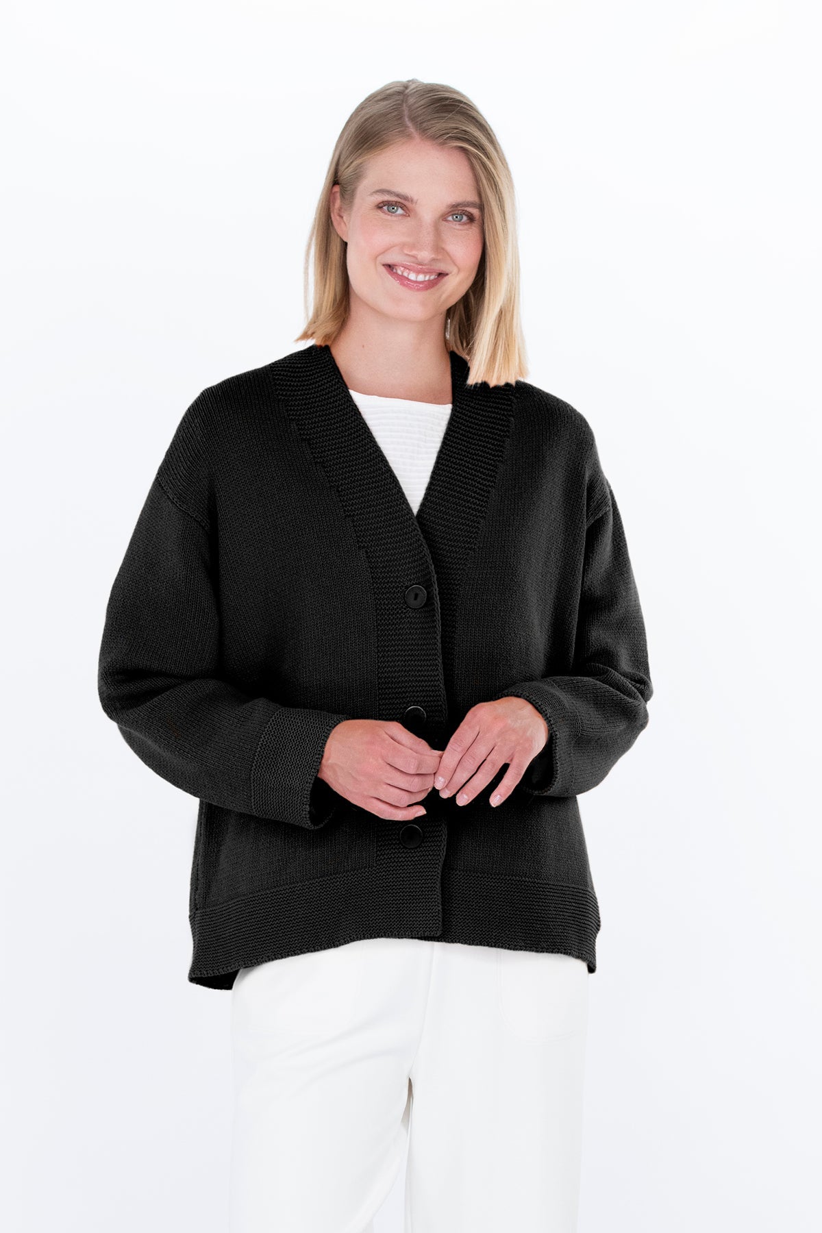 KARVIAINEN cardigan black