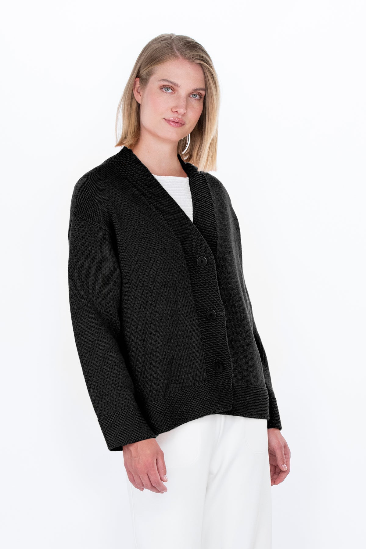 KARVIAINEN cardigan black