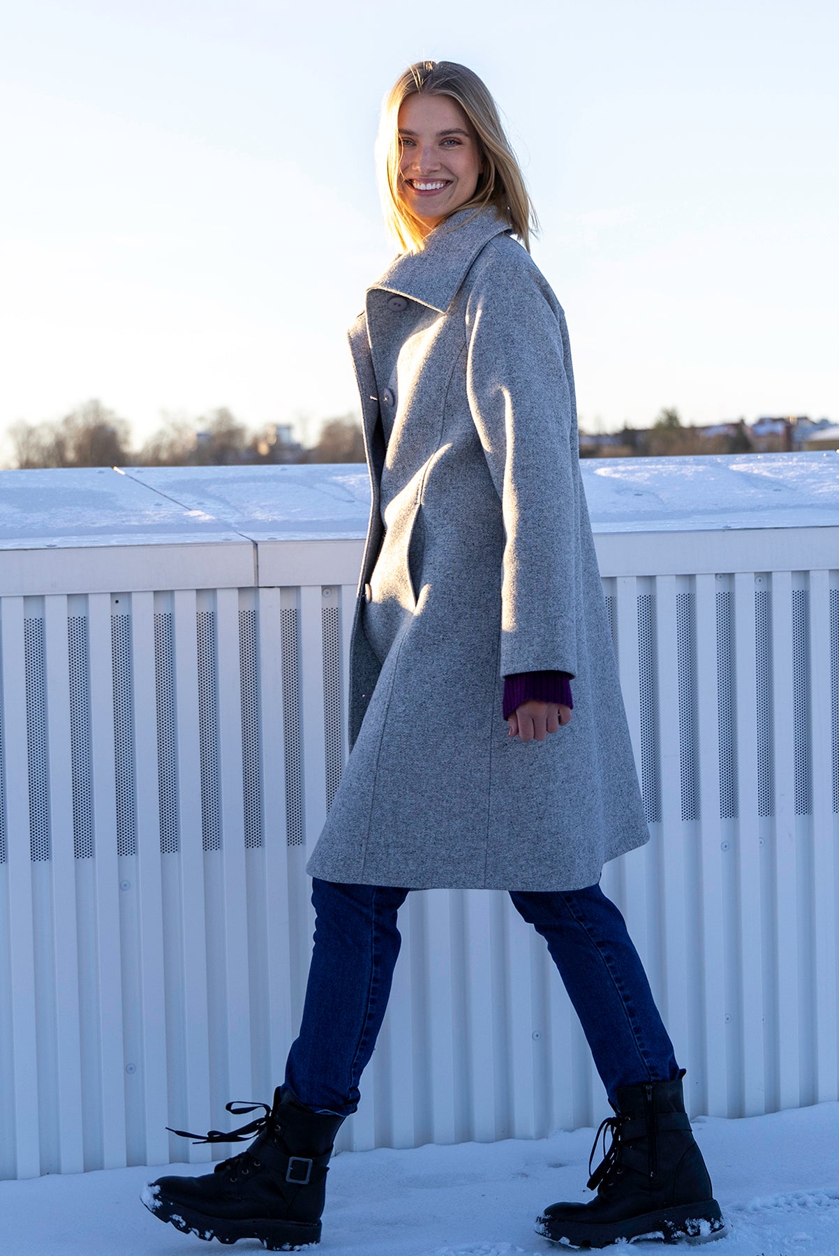 KURPITSA coat grey