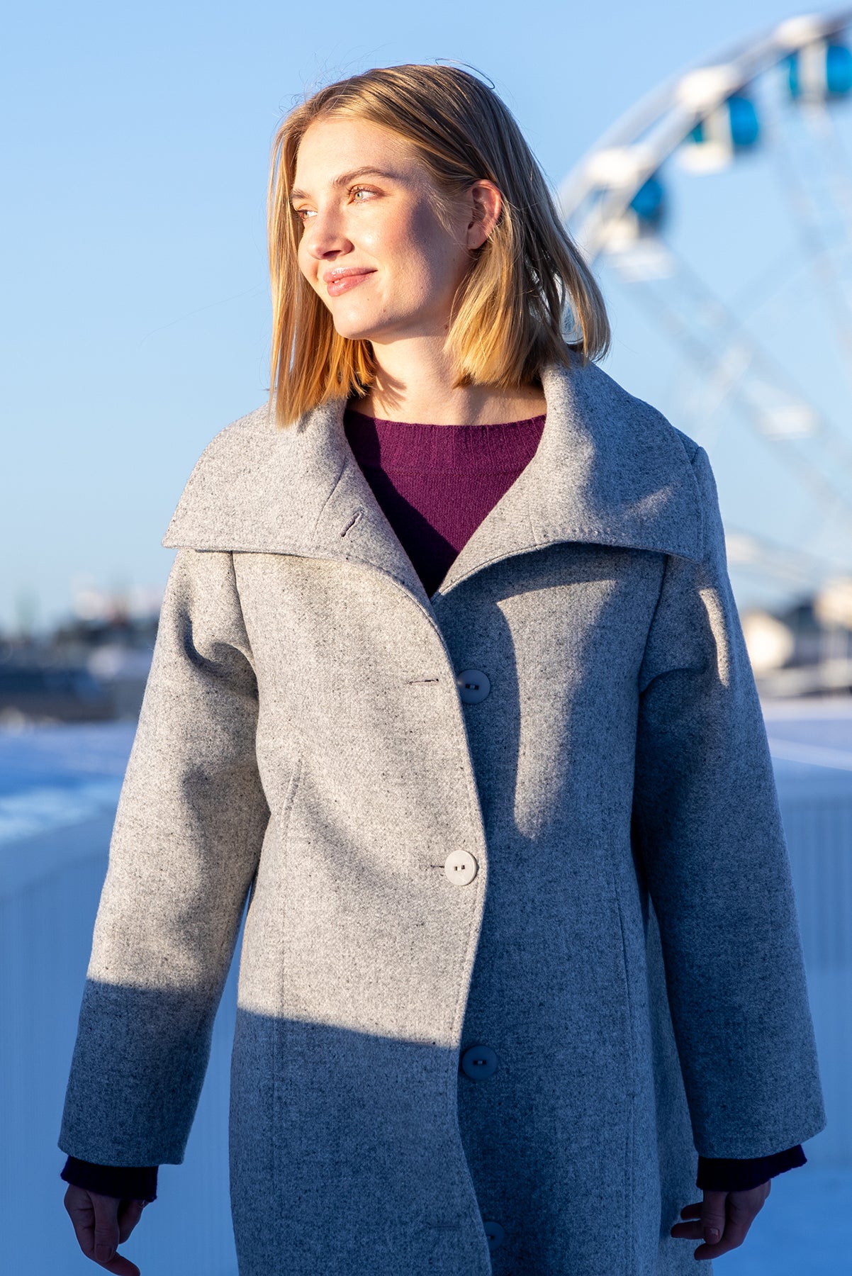 KURPITSA coat grey
